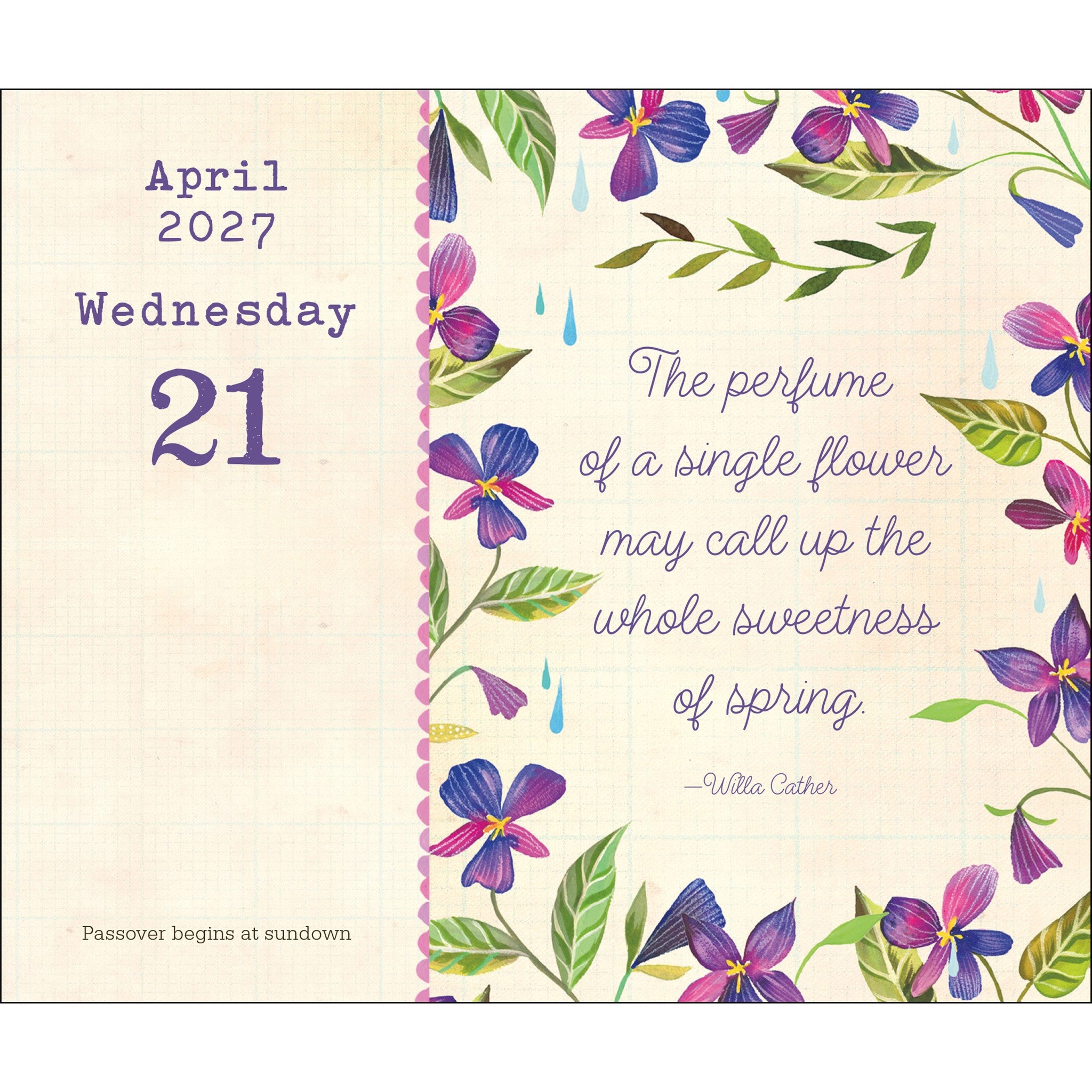 Katie Daisy 2027 Box Calendar - Online Only