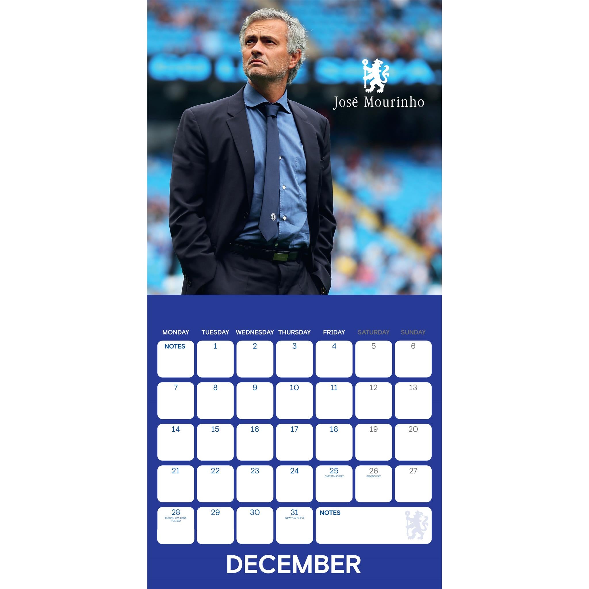 Chelsea 2026 Wall Calendar