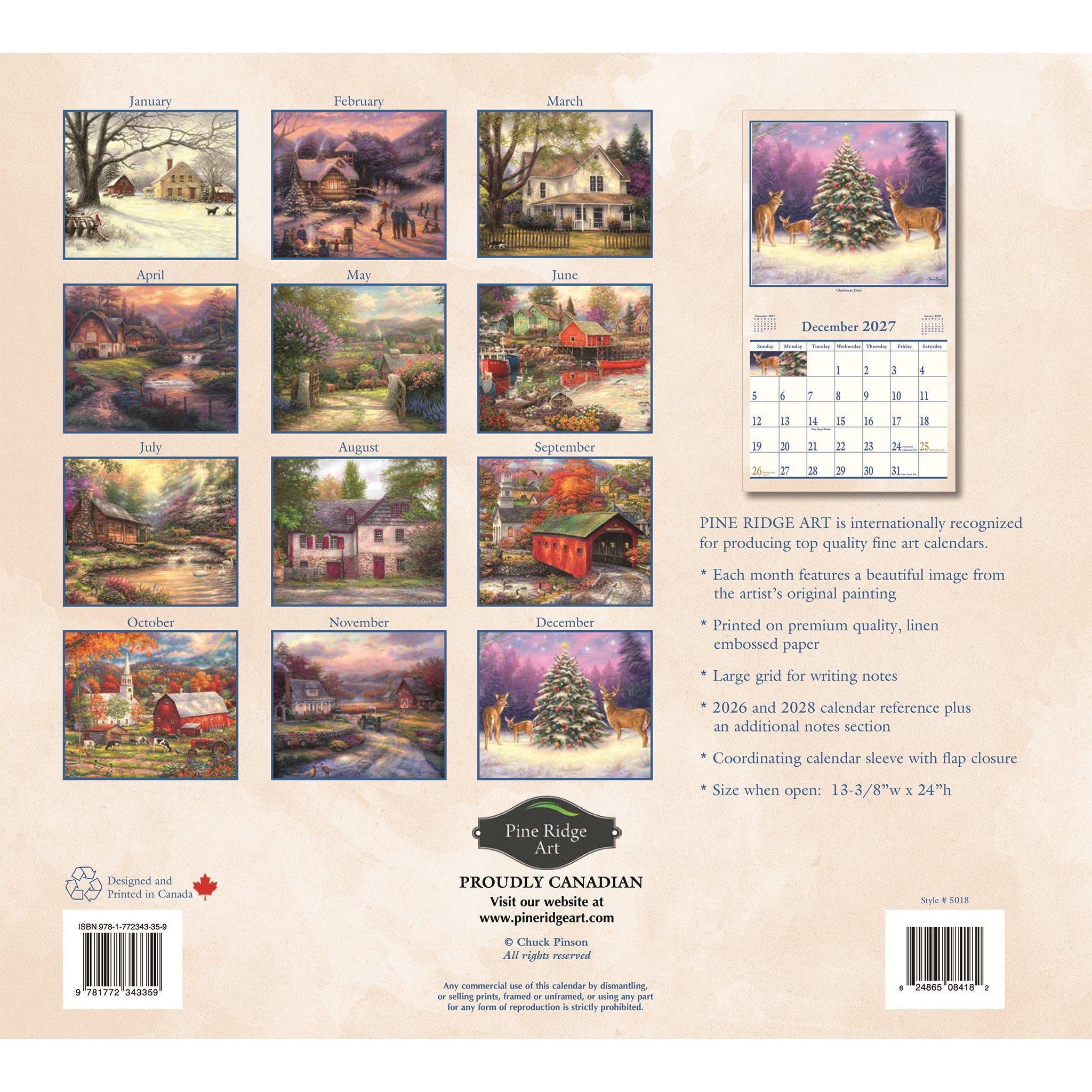 Country Living 2027 Wall Calendar - Online Only
