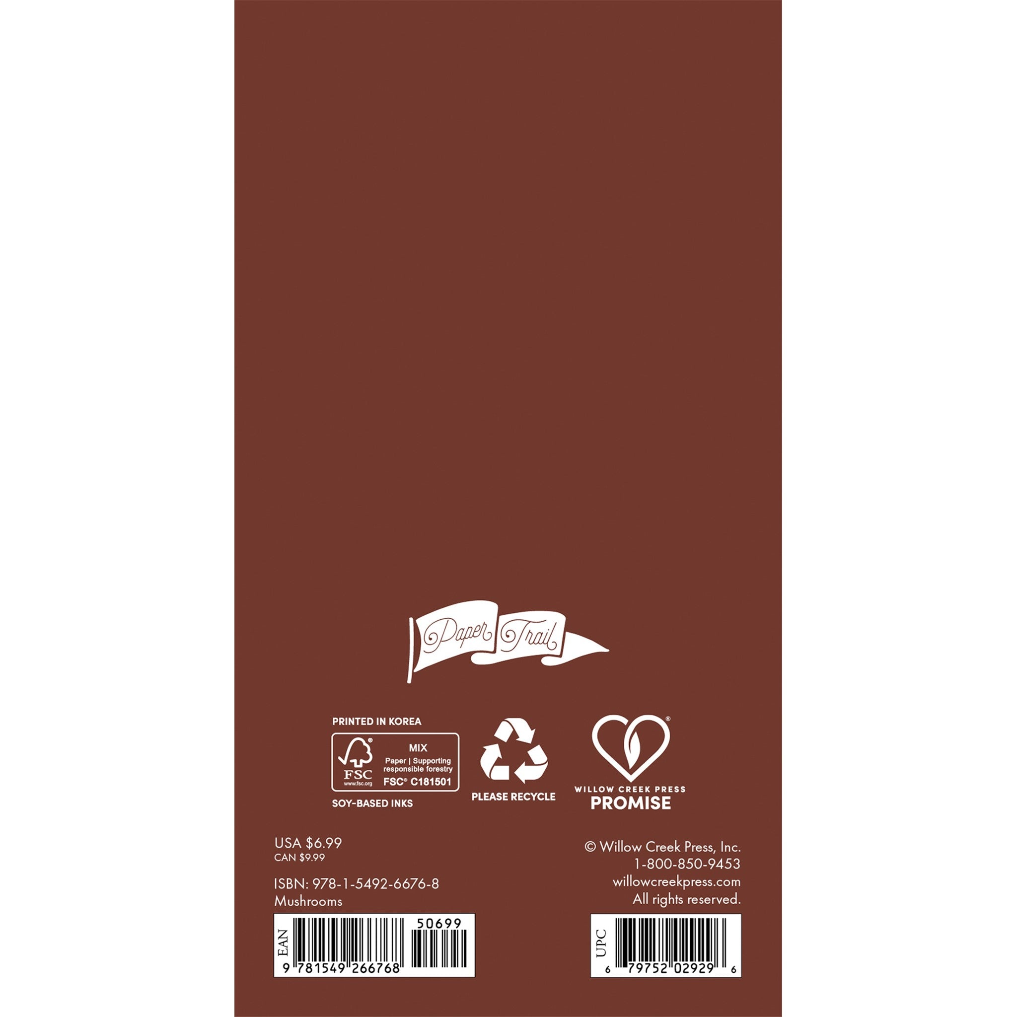 Mushrooms 2027-2028 2-Year Pocket Planner