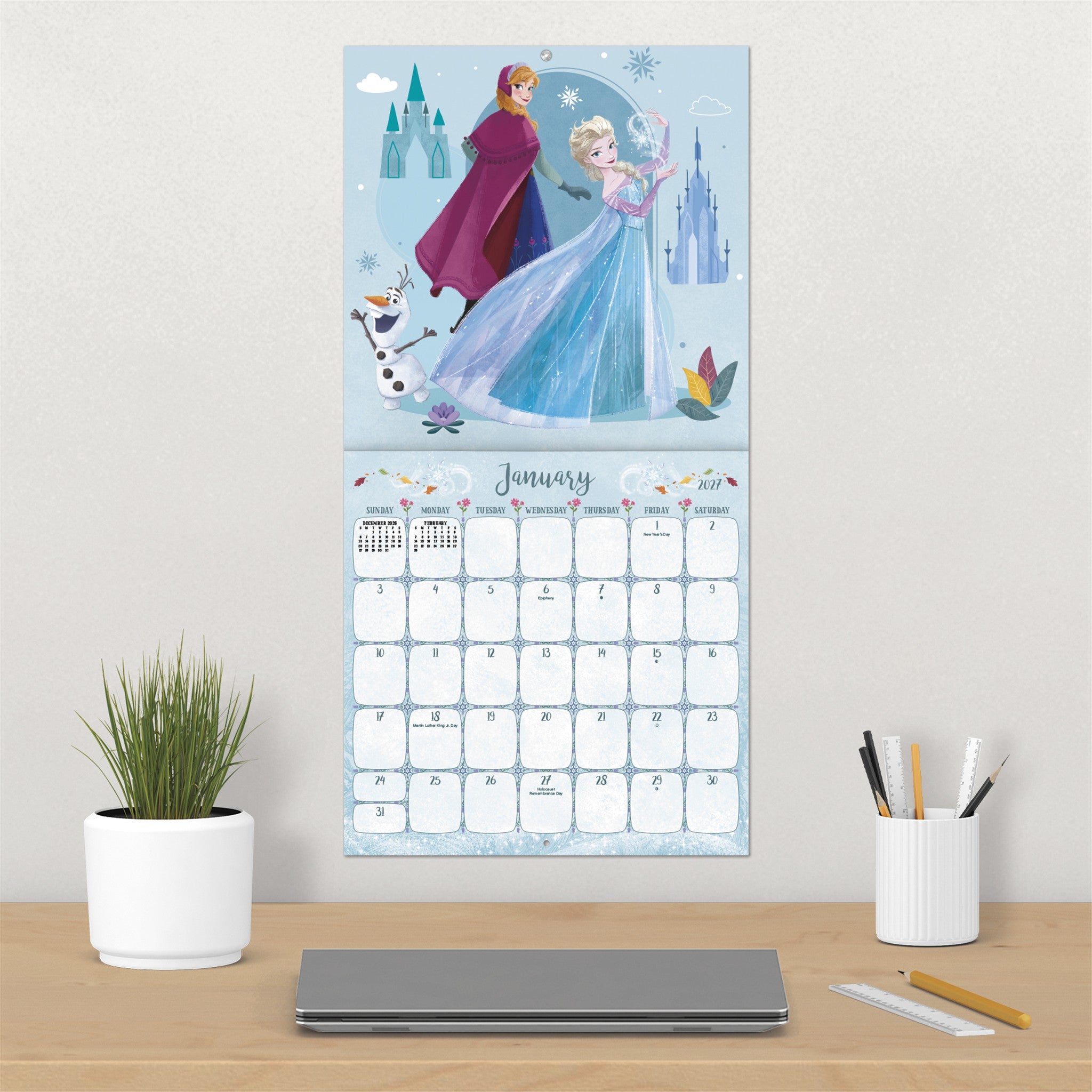 Frozen 2027 Wall Calendar