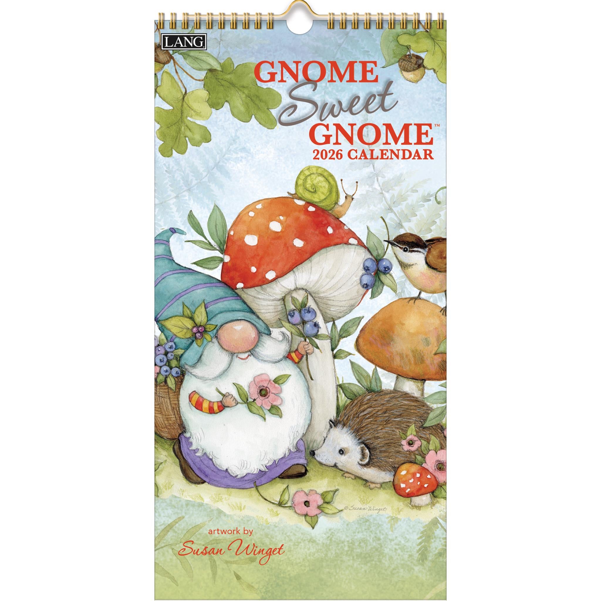 Calendrier fin Gnome Sweet Gnome 2026