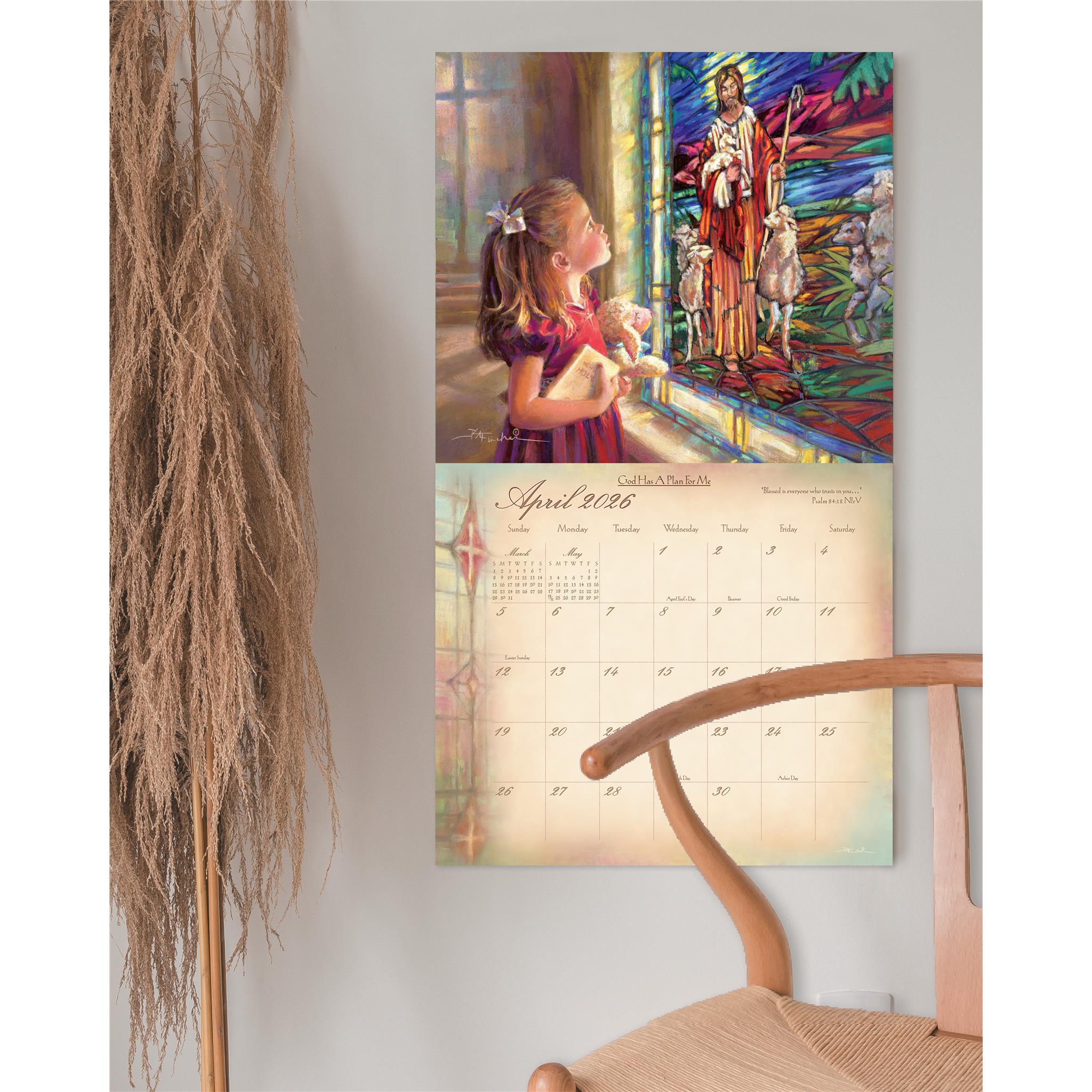 Calendrier mural de luxe Mama Says 2026 - Disponible uniquement en ligne