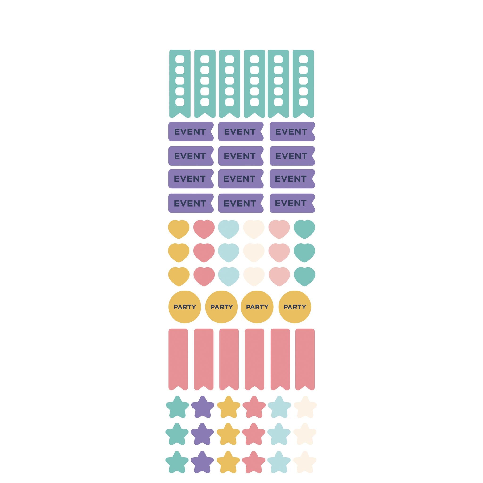 Friends Reminder Stickers - Online Only