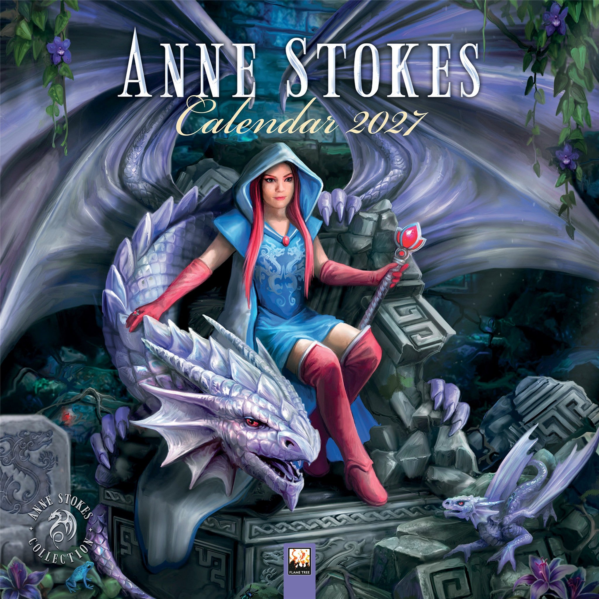 Anne Stokes 2027 Wall Calendar