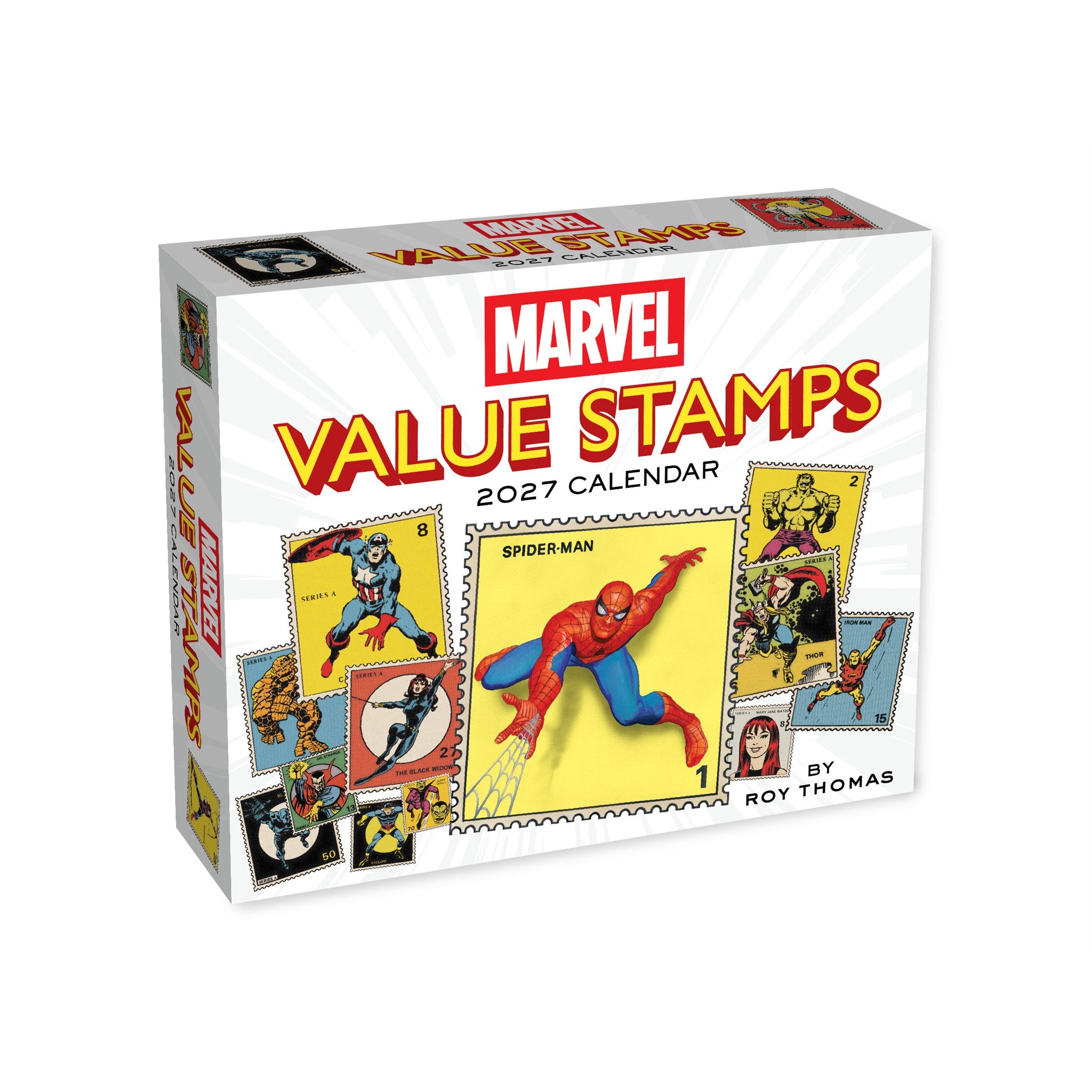 Marvel Value Stamps 2027 Box Calendar