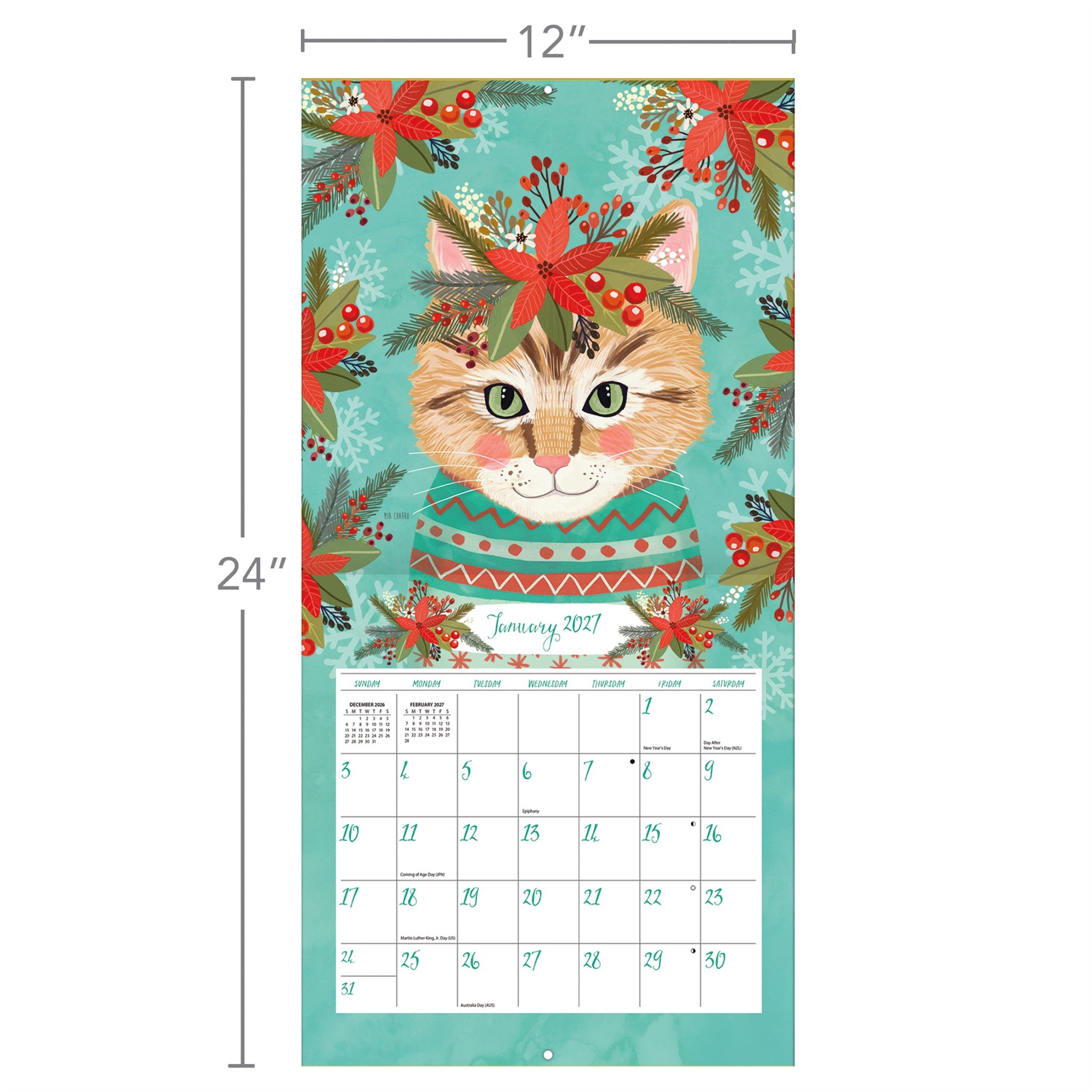 Wild Whimsy 2027 Wall Calendar - Online Only