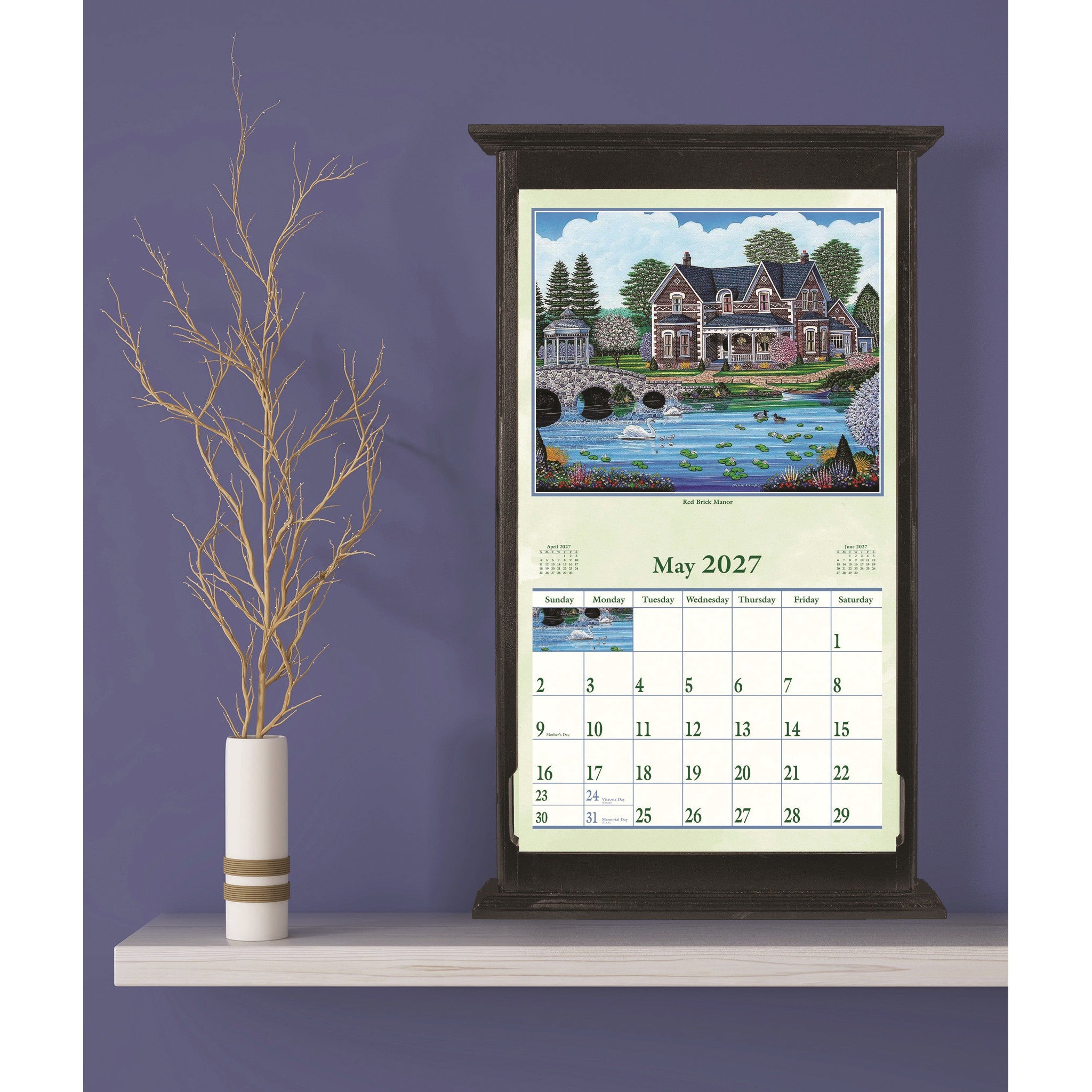 Country Roads 2027 Wall Calendar - Online Only