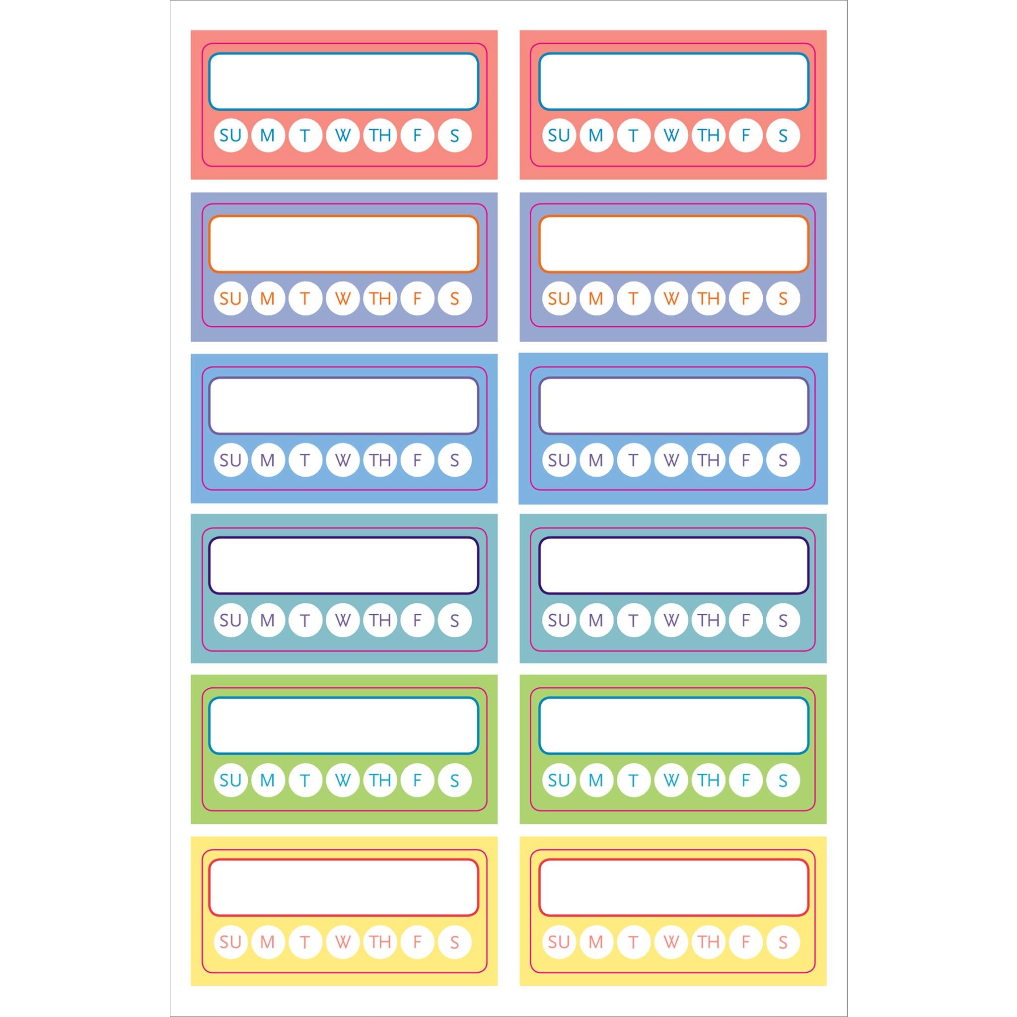 Autocollants pour agenda de suivi des habitudes - Disponibles uniquement en ligne