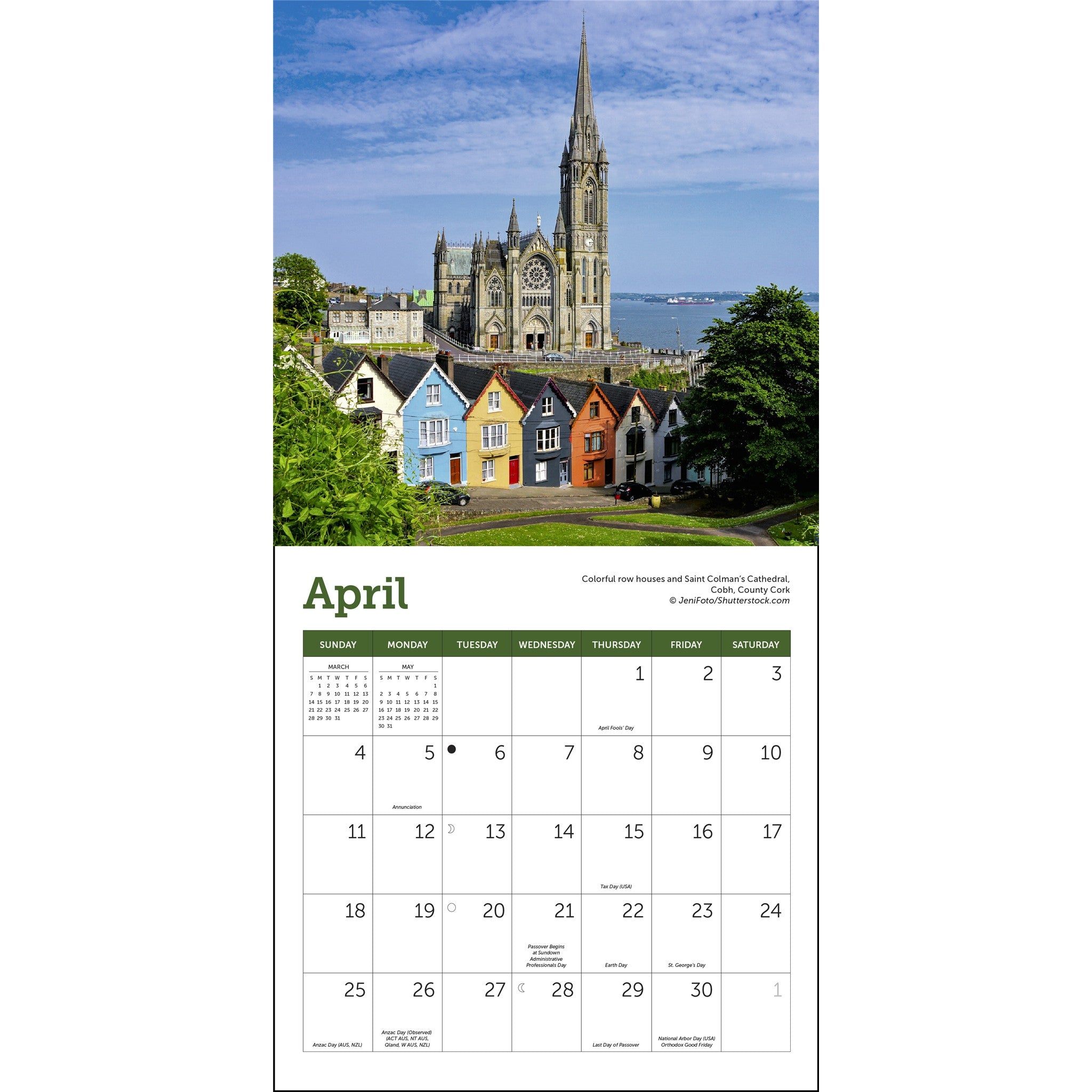 Irlande 2027 Mini Calendrier