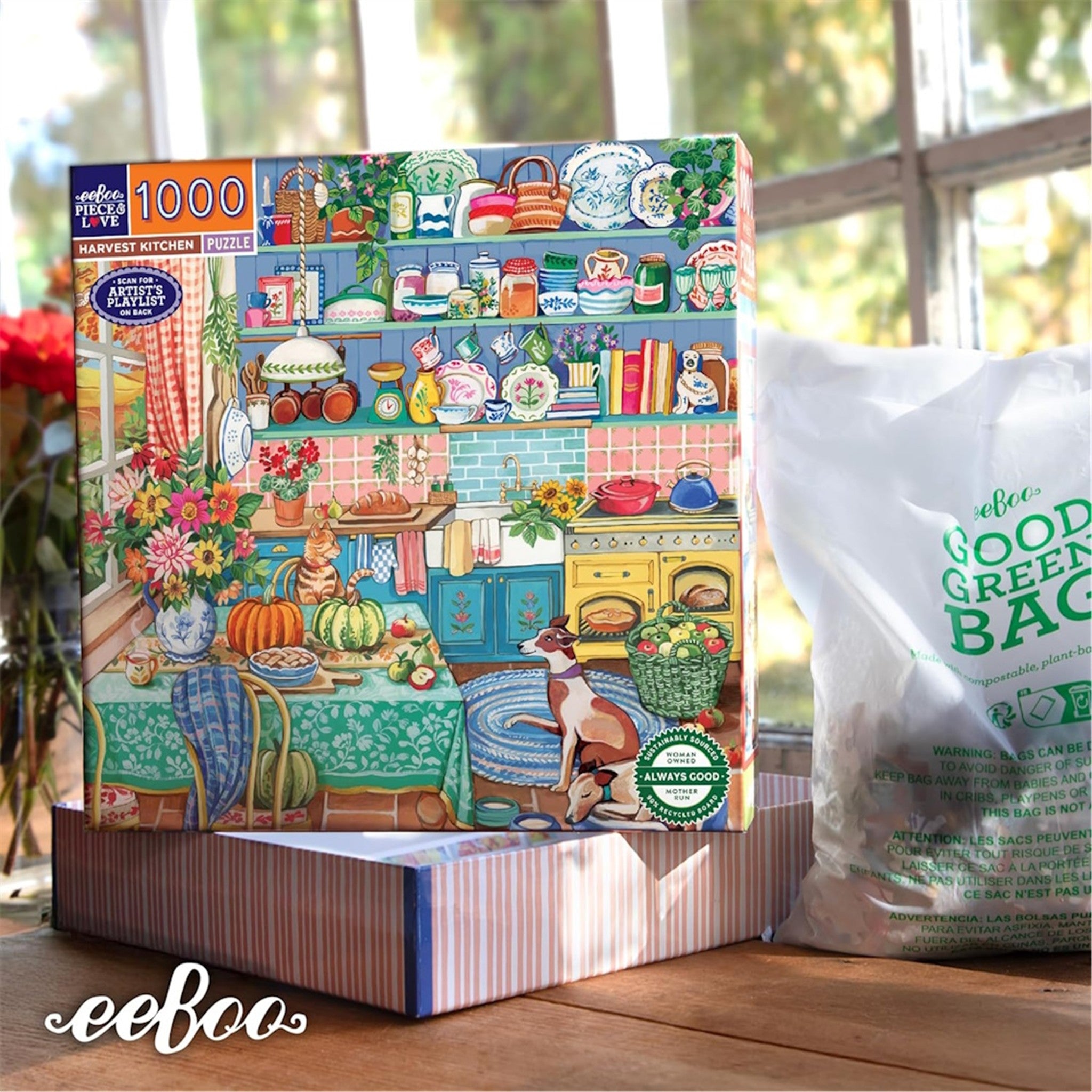Harvest Kitchen 1000 Piece Puzzle