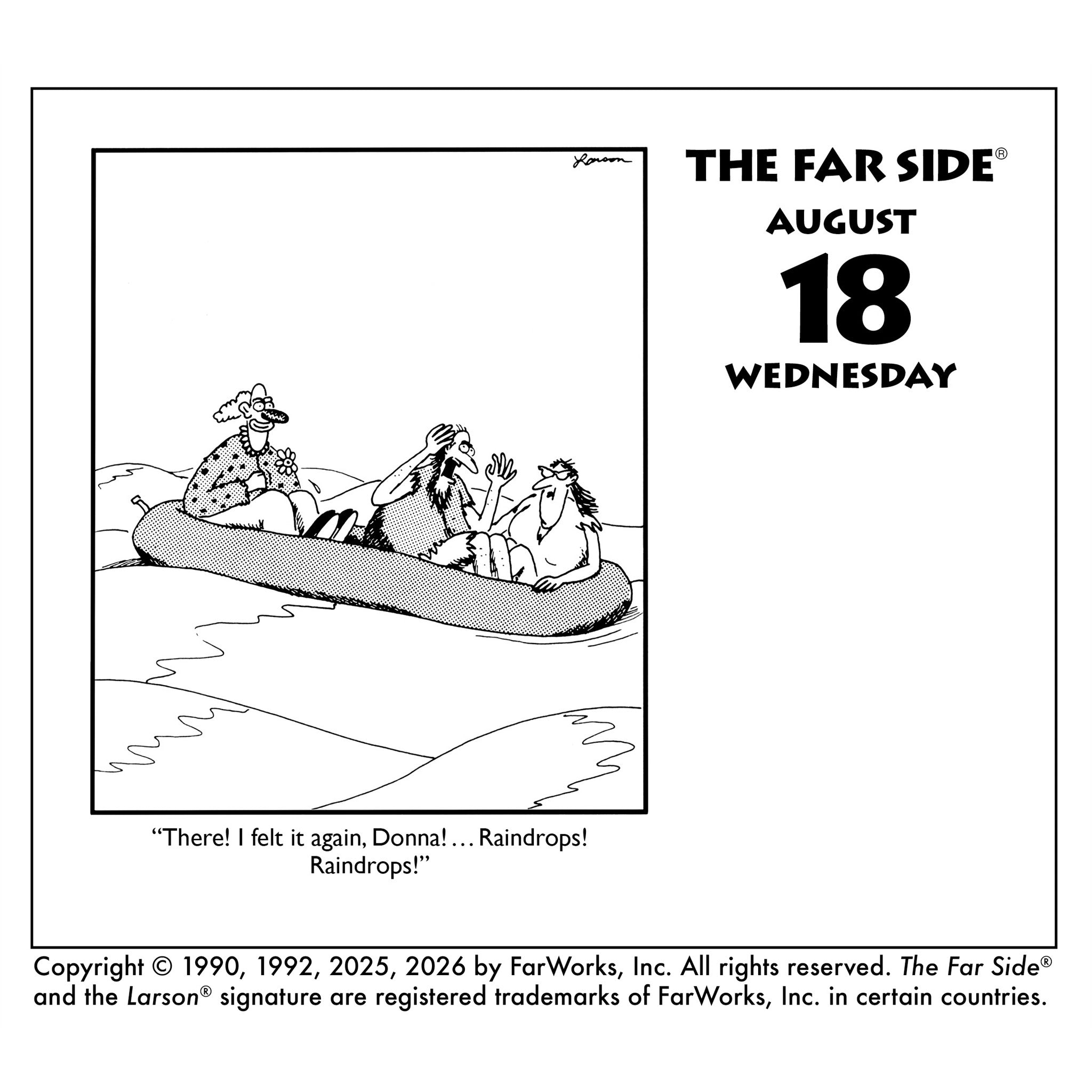 Far Side® Off-the-Wall 2027 Box Calendar