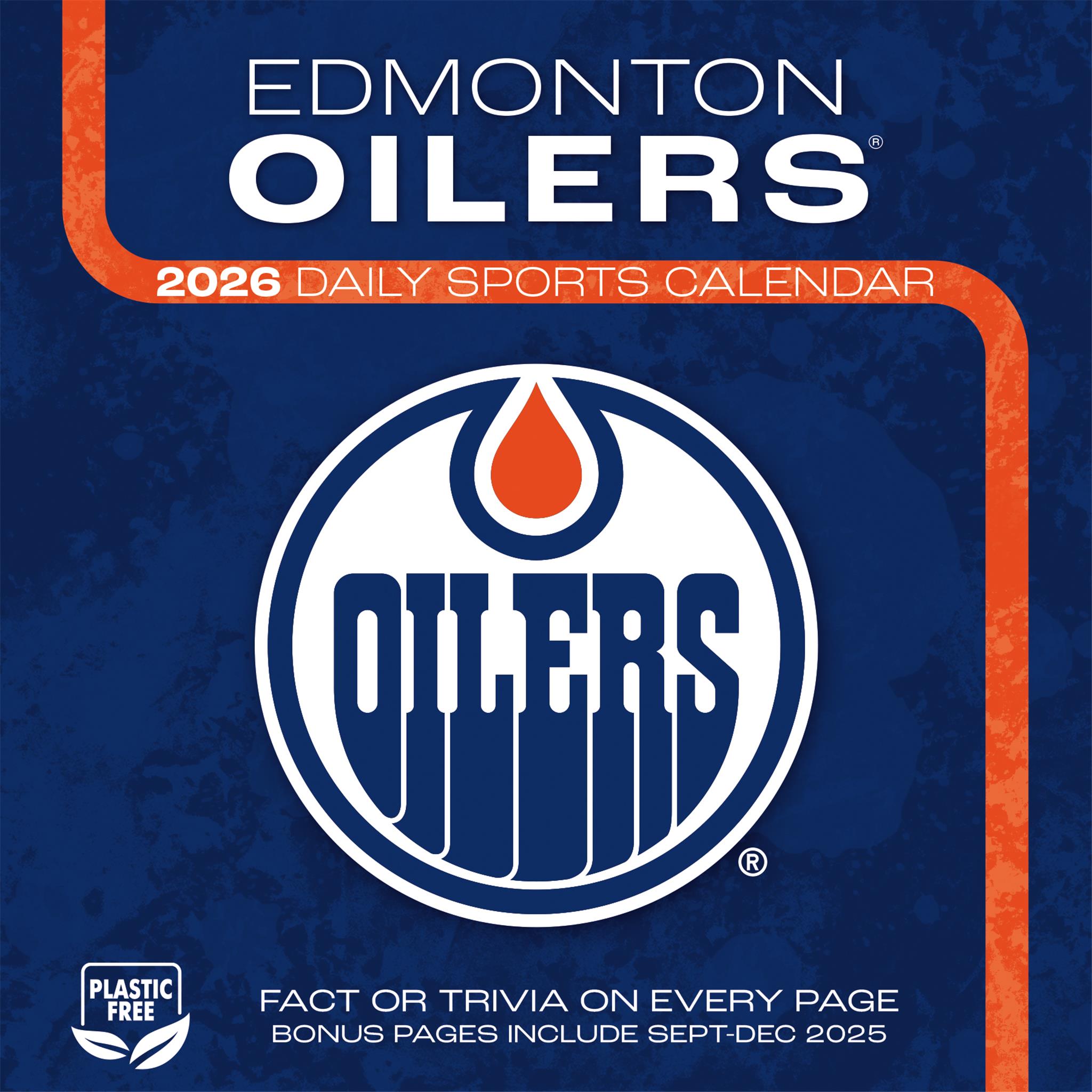 Calendrier 2026 des Oilers d'Edmonton (NHL)