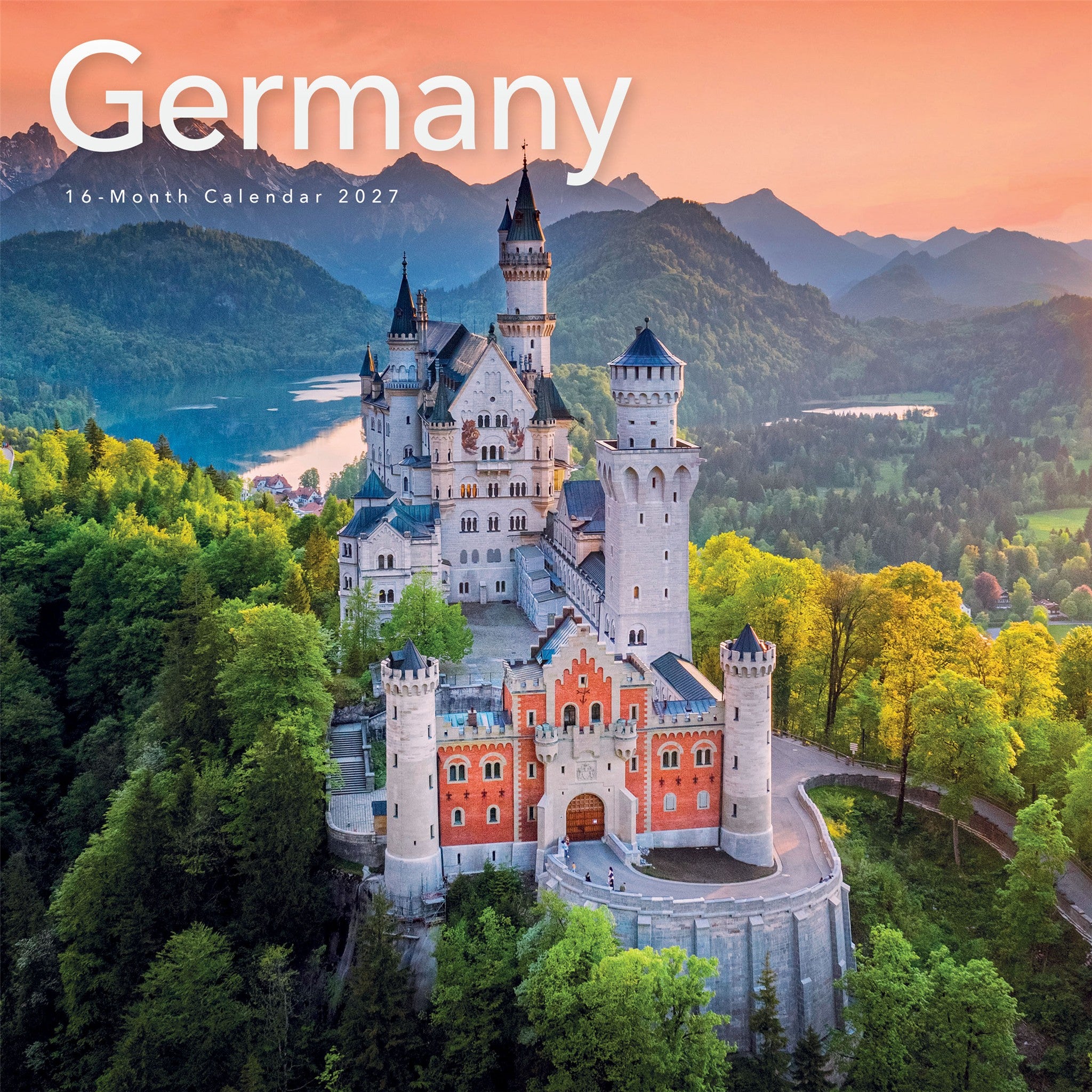 Calendrier mural Allemagne 2027
