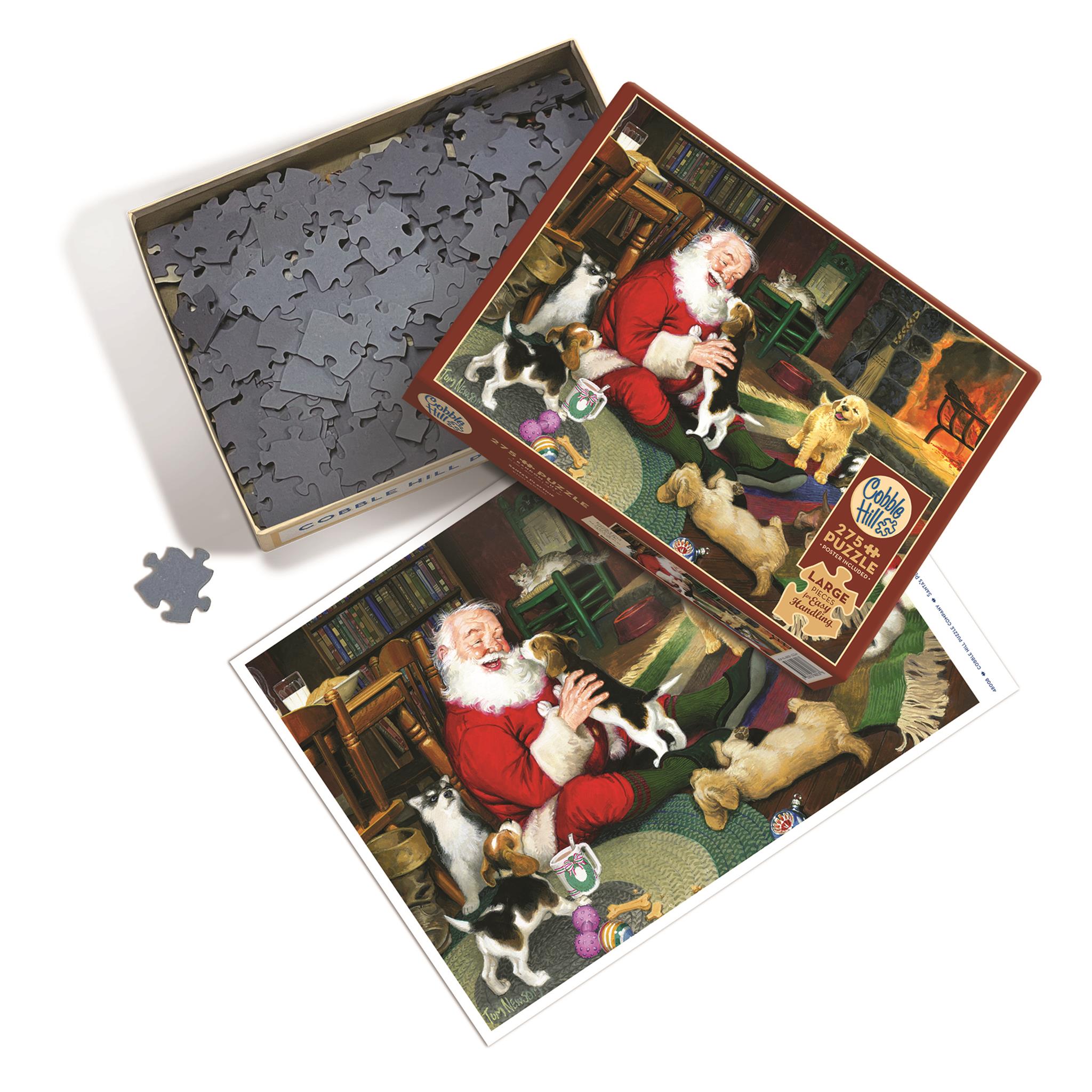 Puzzle de 275 pièces « L'heure de jeu du Père Noël »