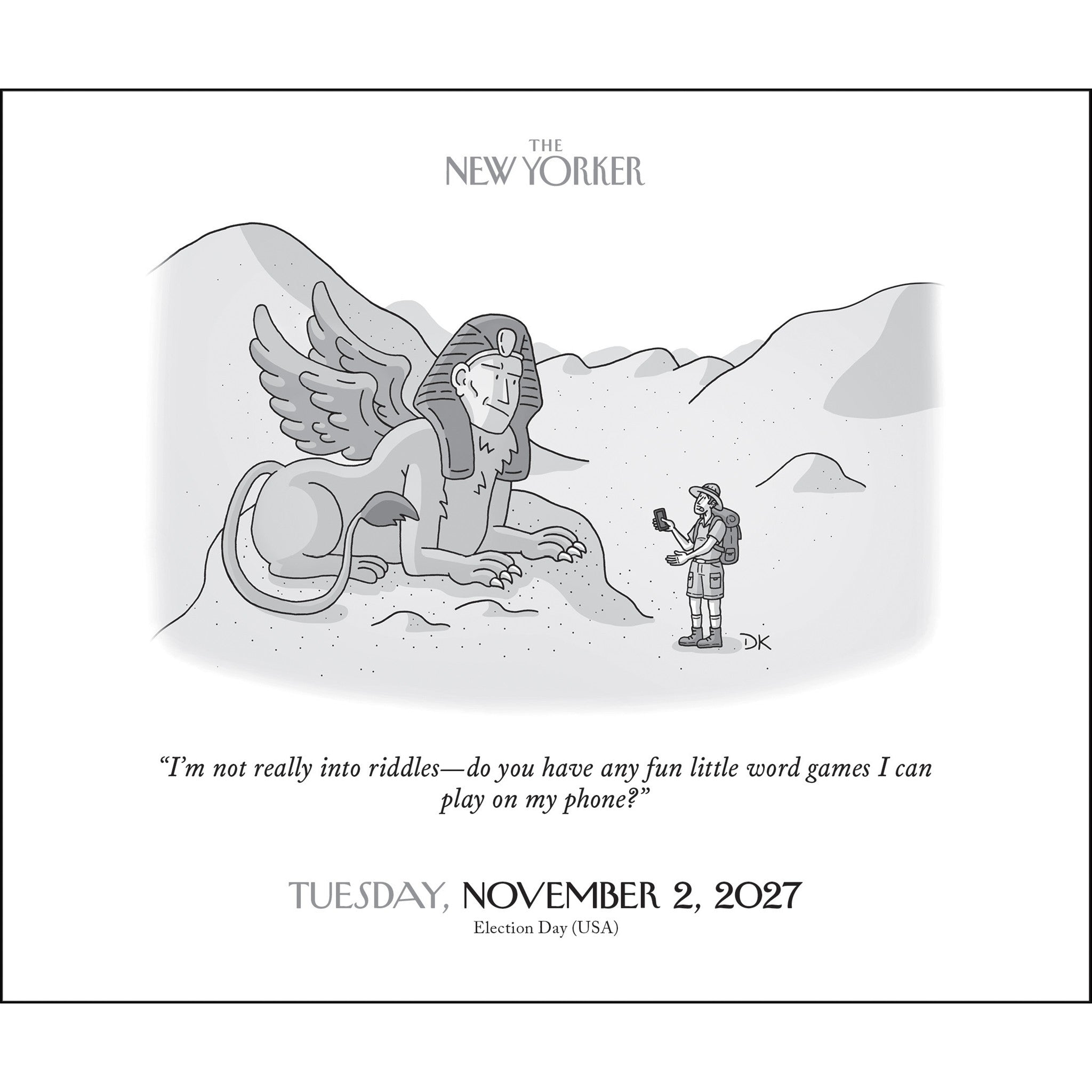 Cartoons from The New Yorker 2027 Box Calendar