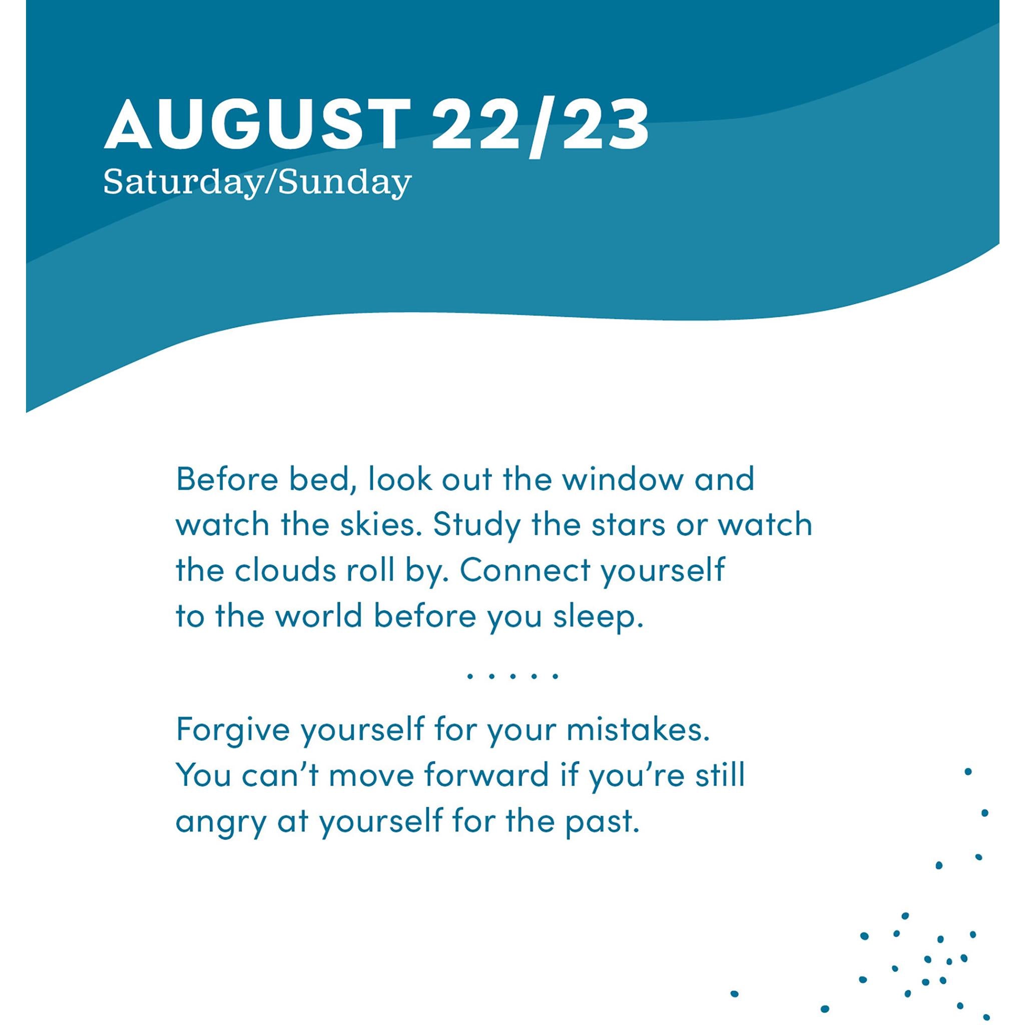 Calendrier Everyday Calm 2026 en boîte - Disponible uniquement en ligne