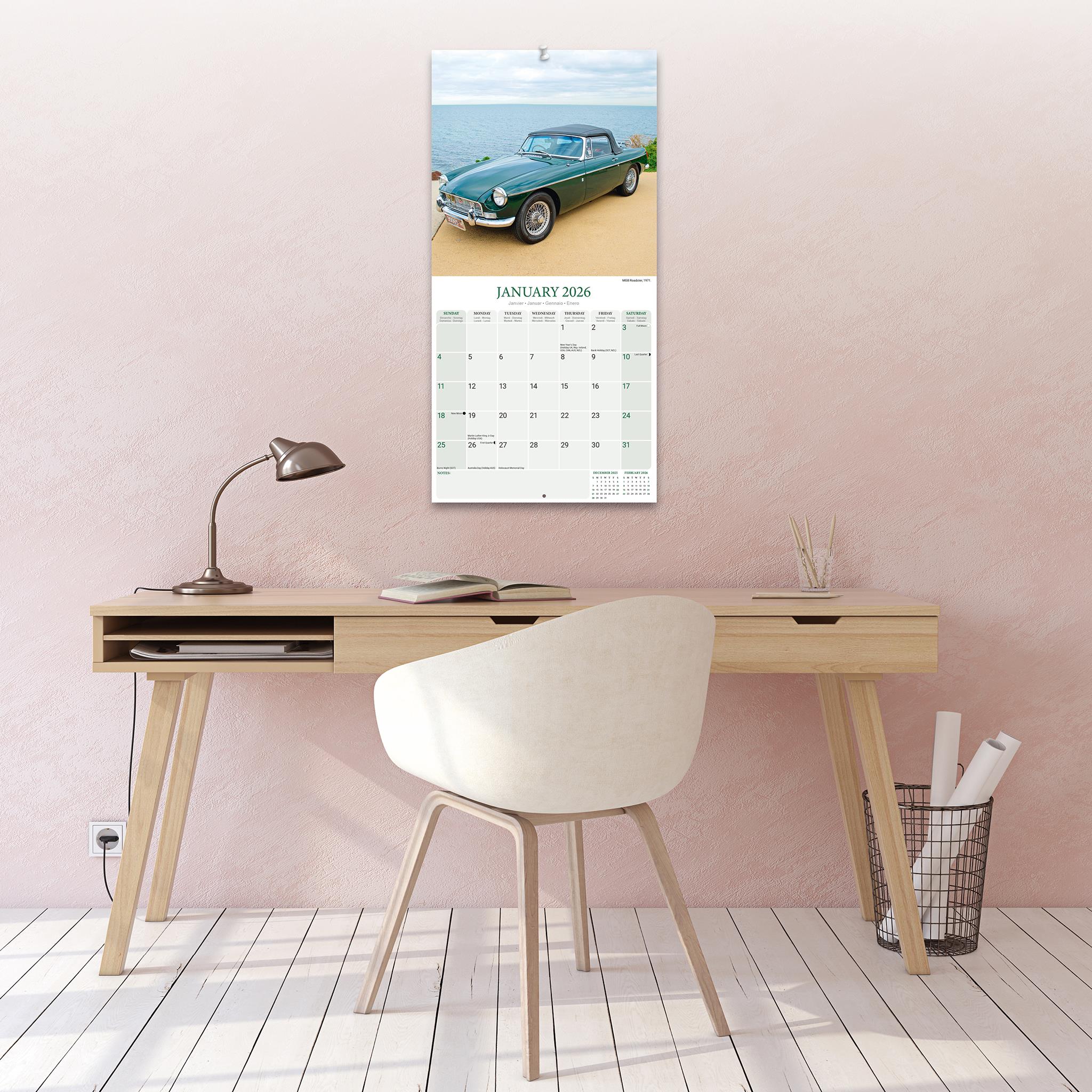 MG 2026 Wall Calendar - Online Only