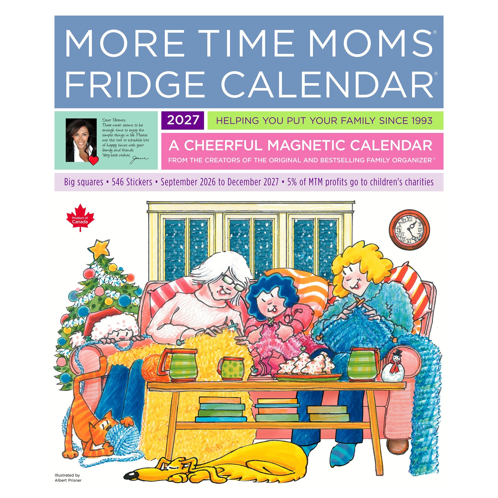 Calendrier Frigo 2026-2027 Calendrier Mural