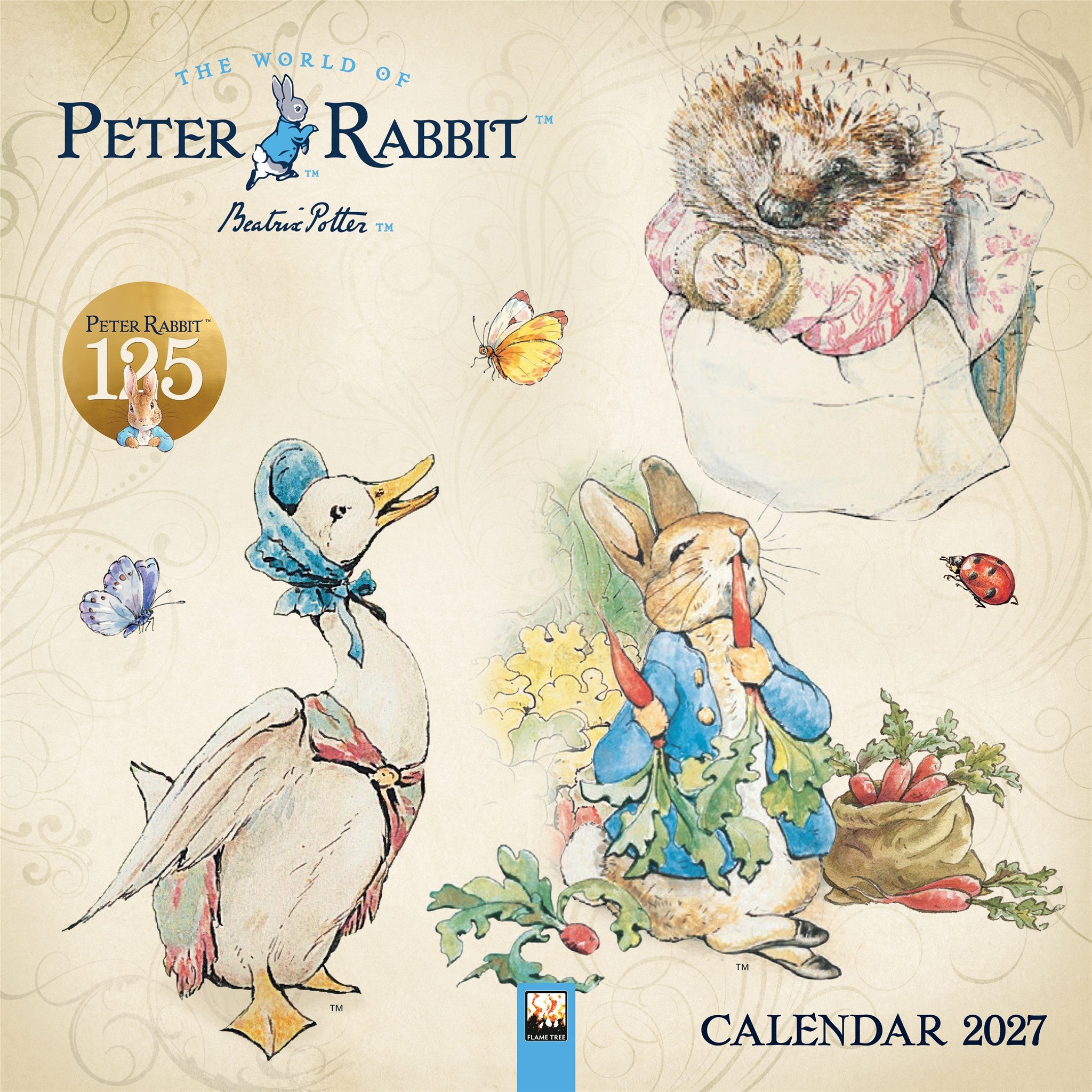The World of Peter Rabbit 2027 Wall Calendar - Online Only