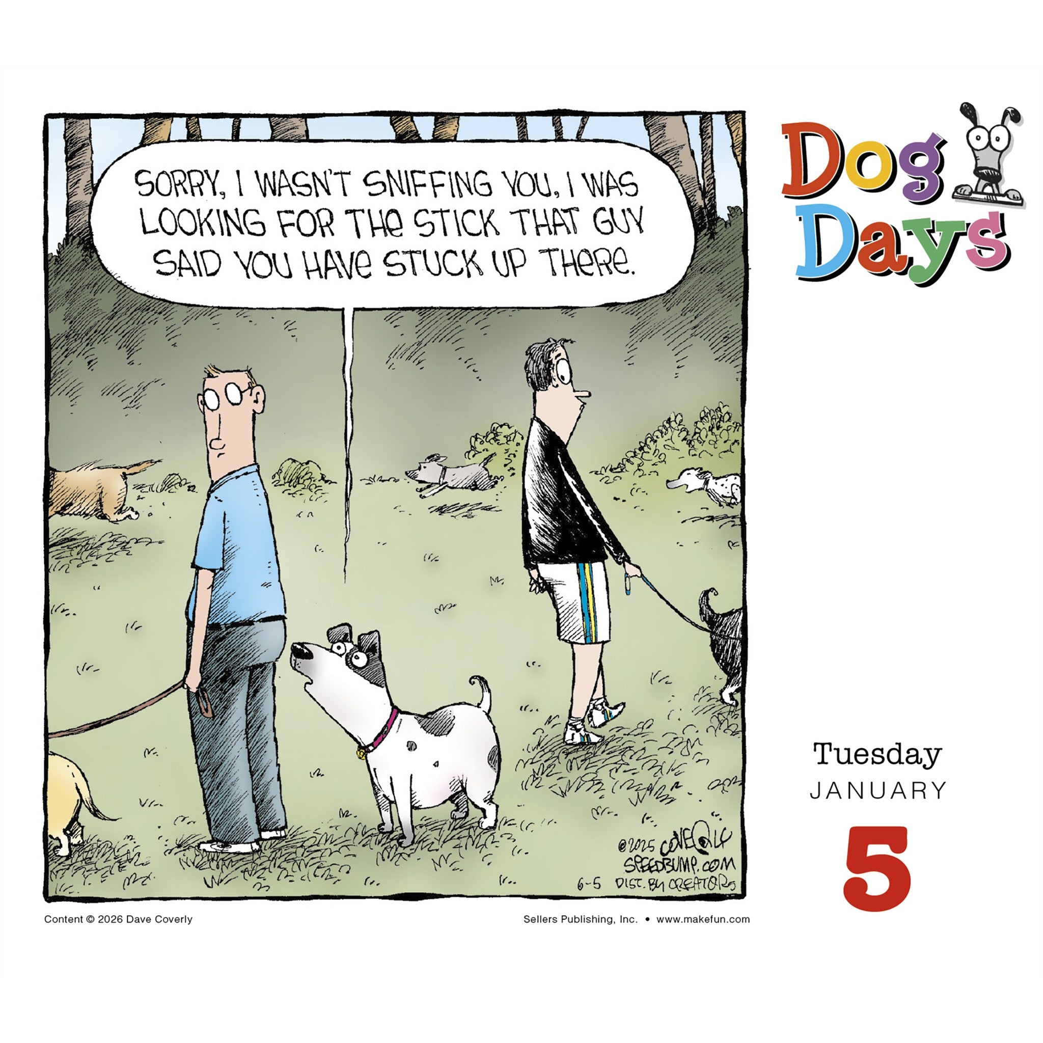 Dog Days 2027 Box Calendar