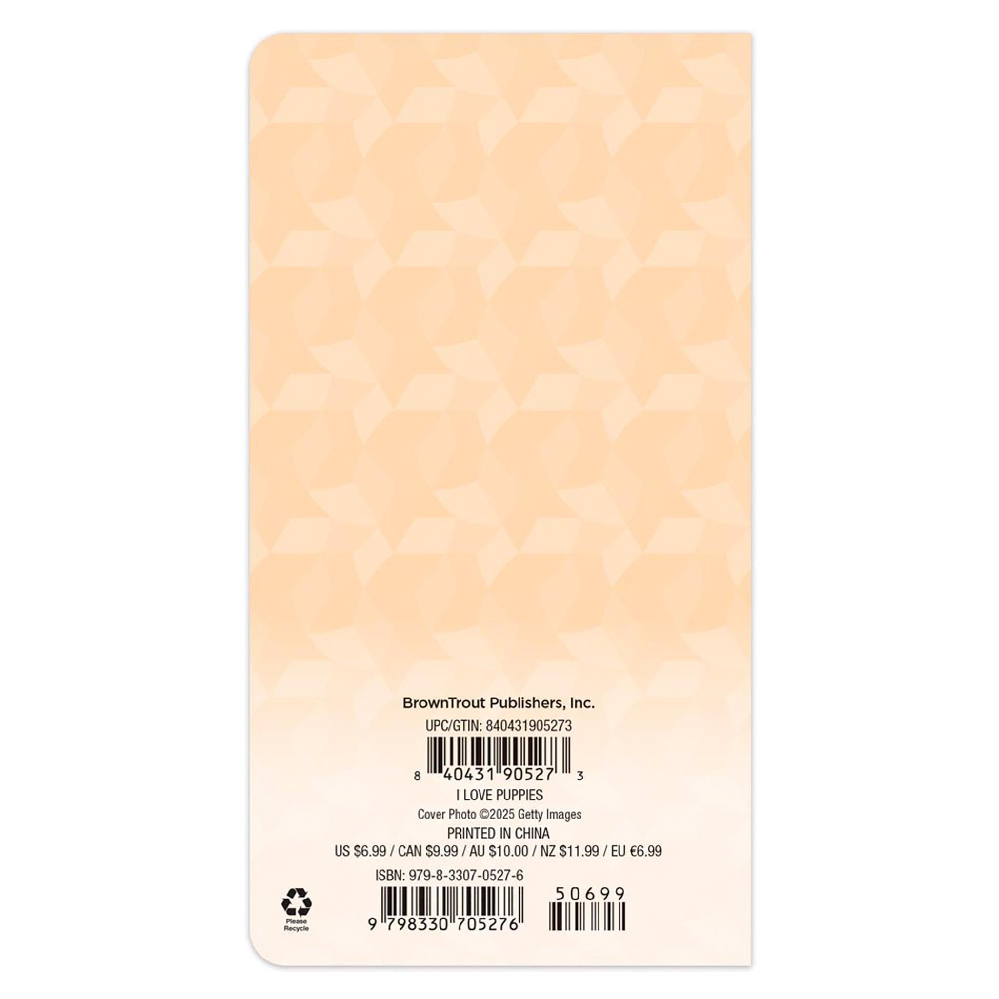 Agenda de poche 2 ans « Chiots que j’aime » 2026