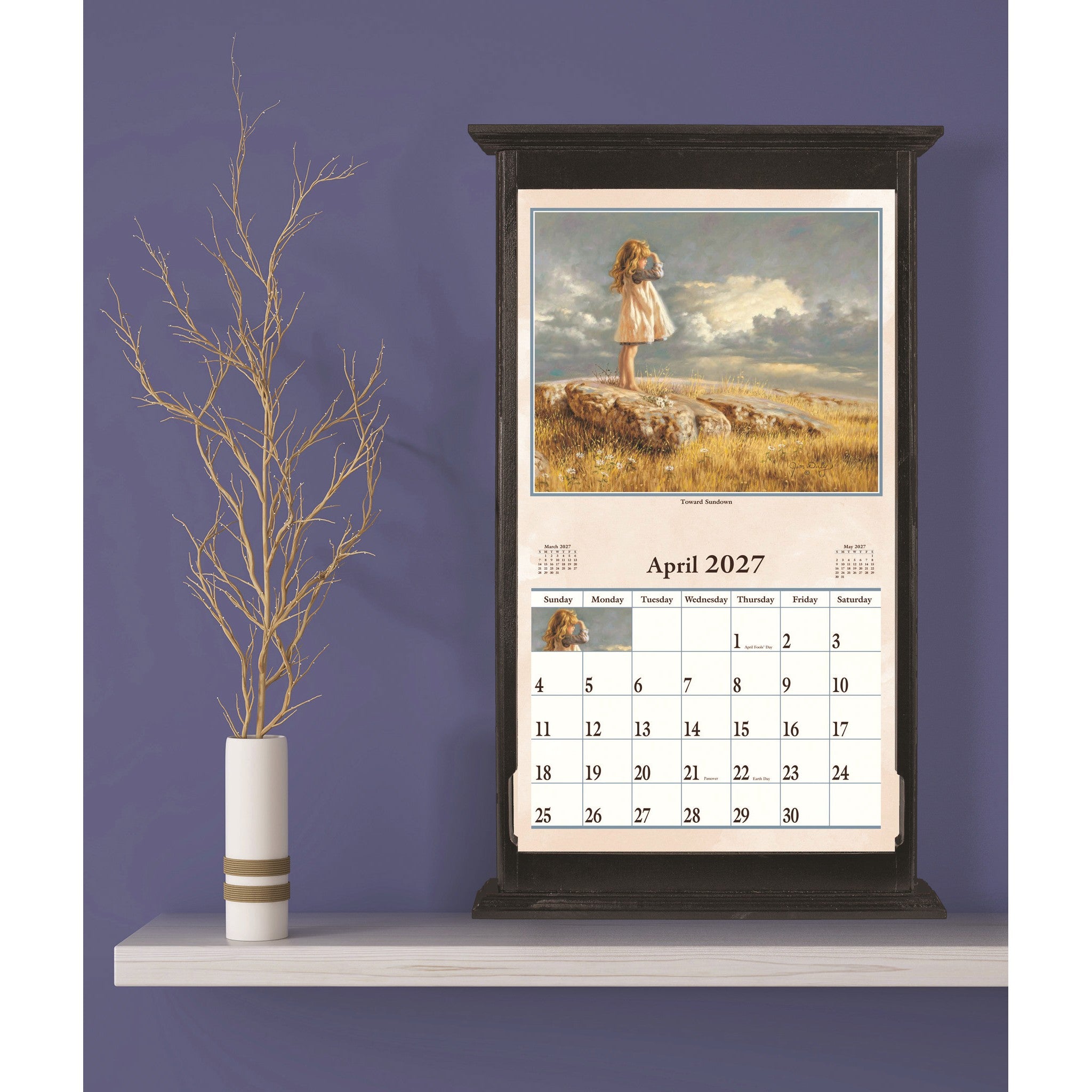 Bygone Days 2027 Wall Calendar