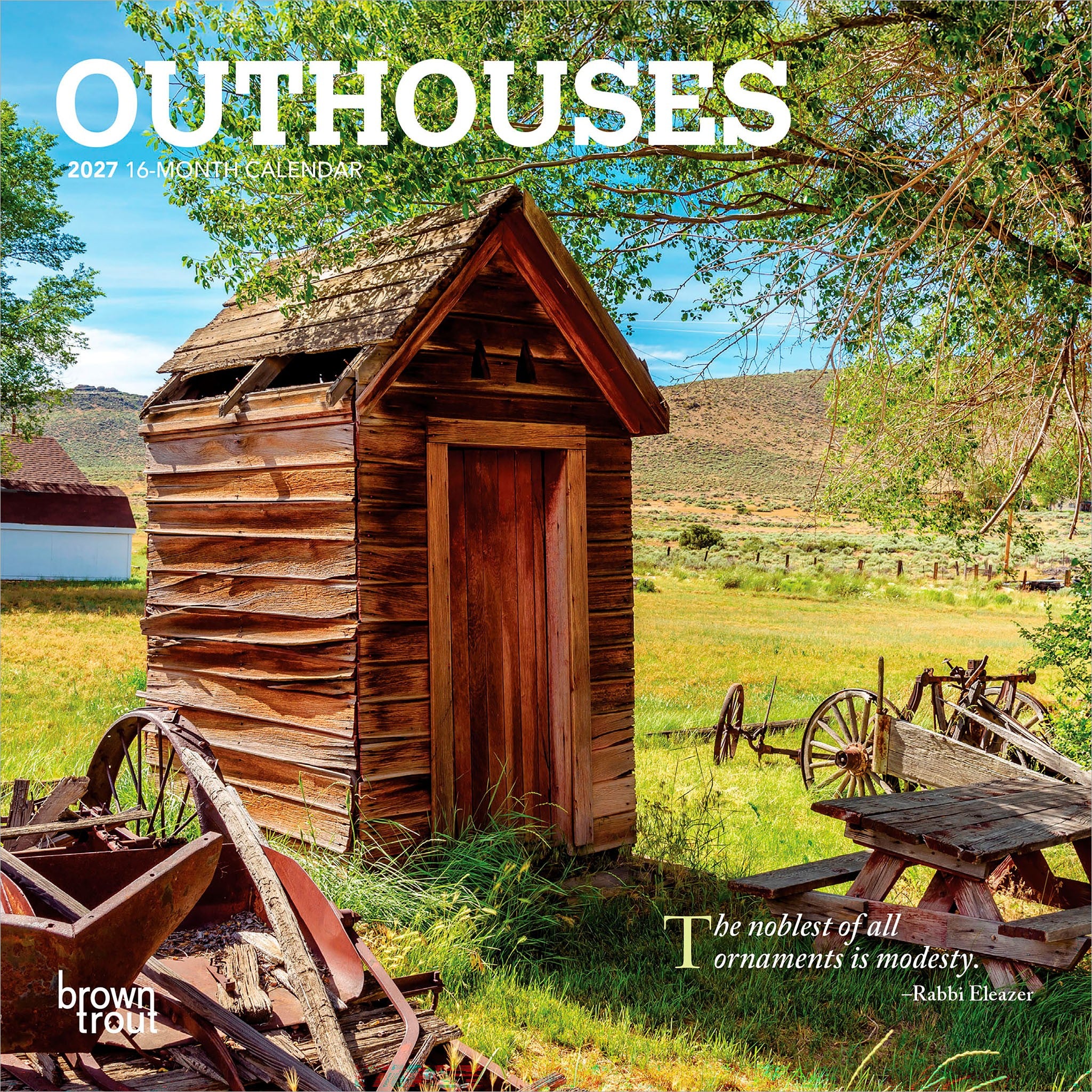 Outhouses 2027 Mini Calendar