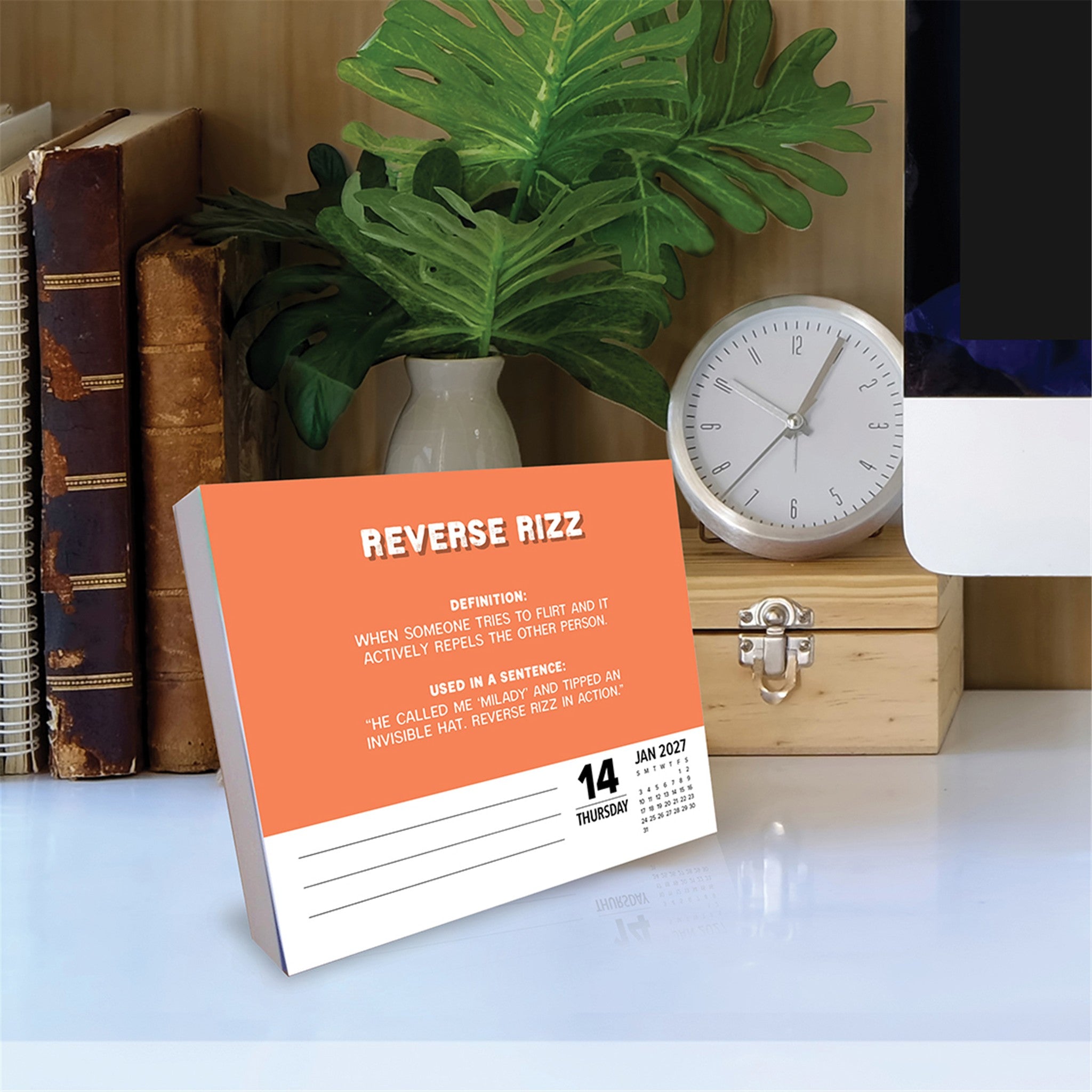 Gen Z Slang 2027 Box Calendar