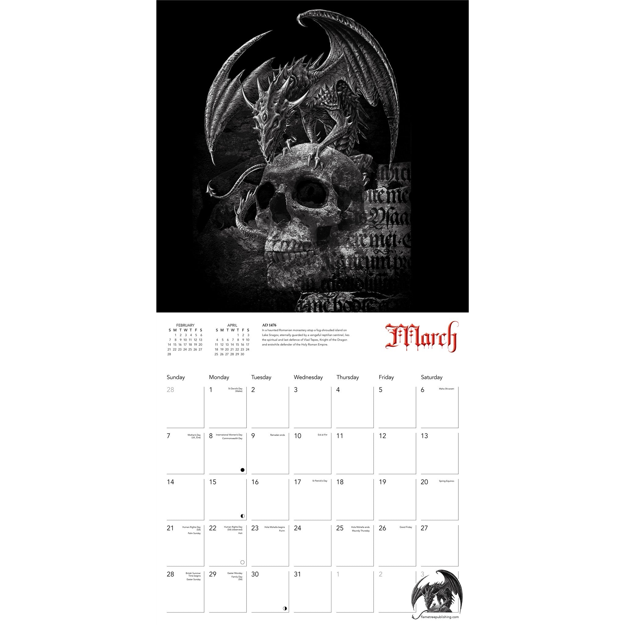 Alchemy: Neverworld 2027 Wall Calendar - Online Only
