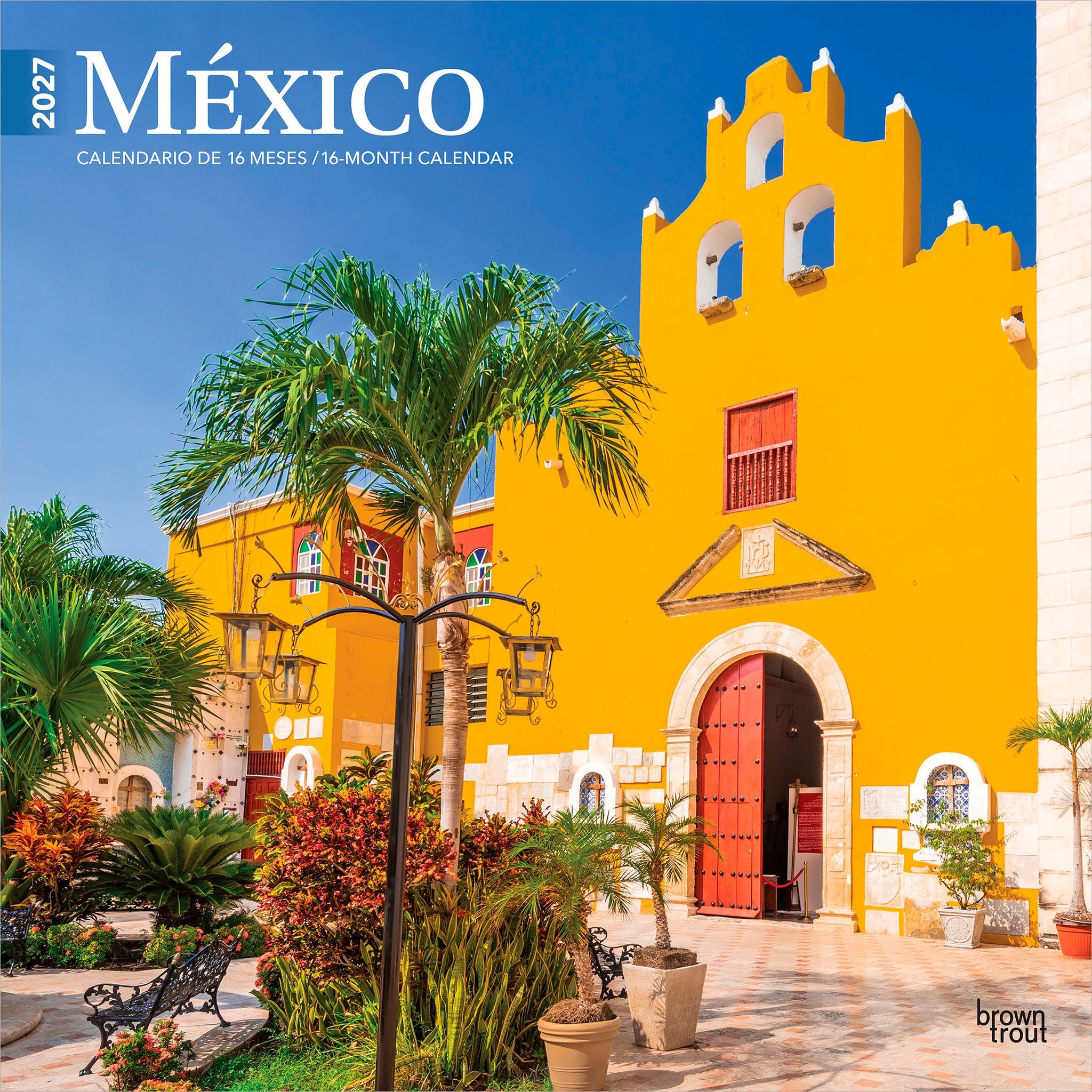 Mexico 2027 Wall Calendar