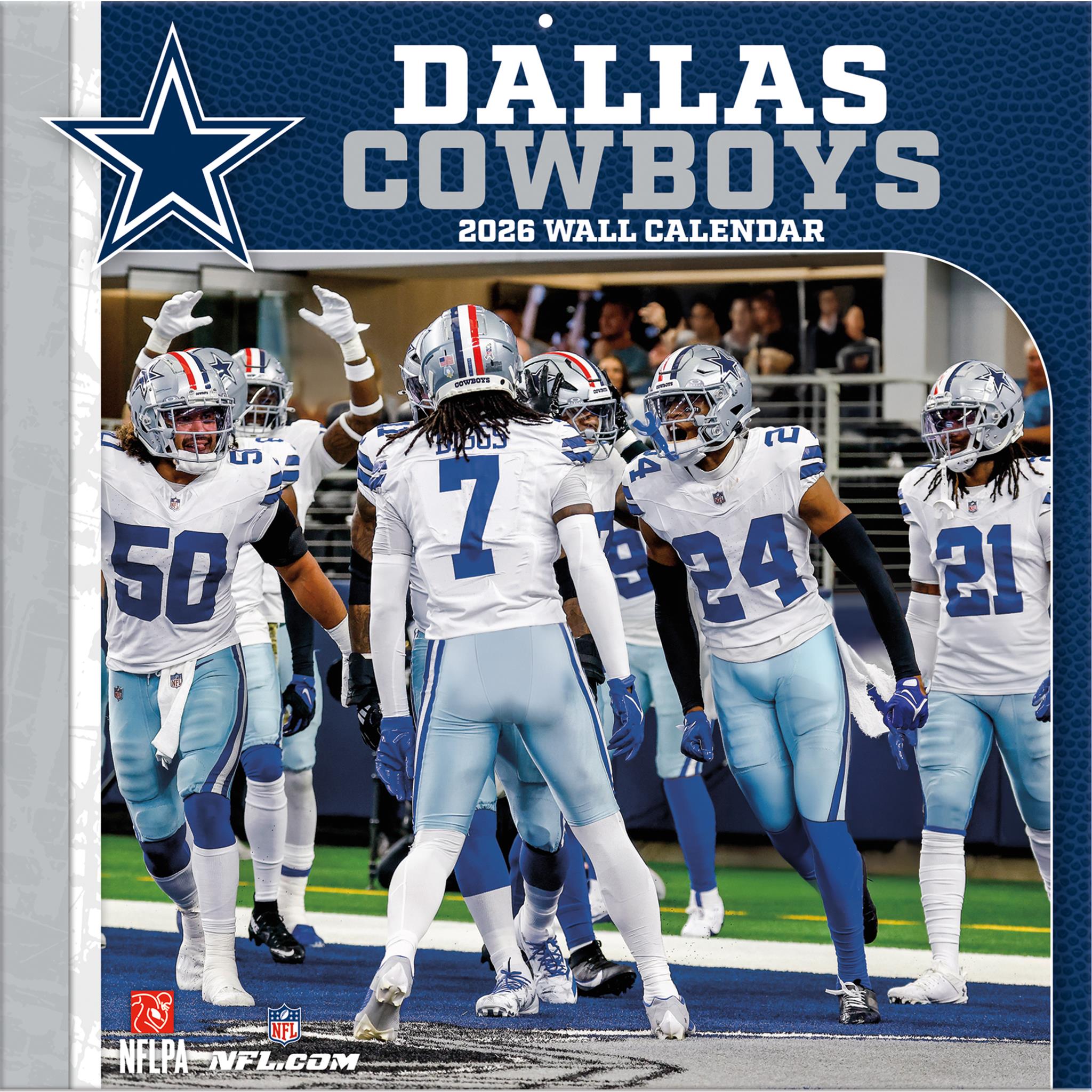Calendrier mural NFL Dallas Cowboys 2026