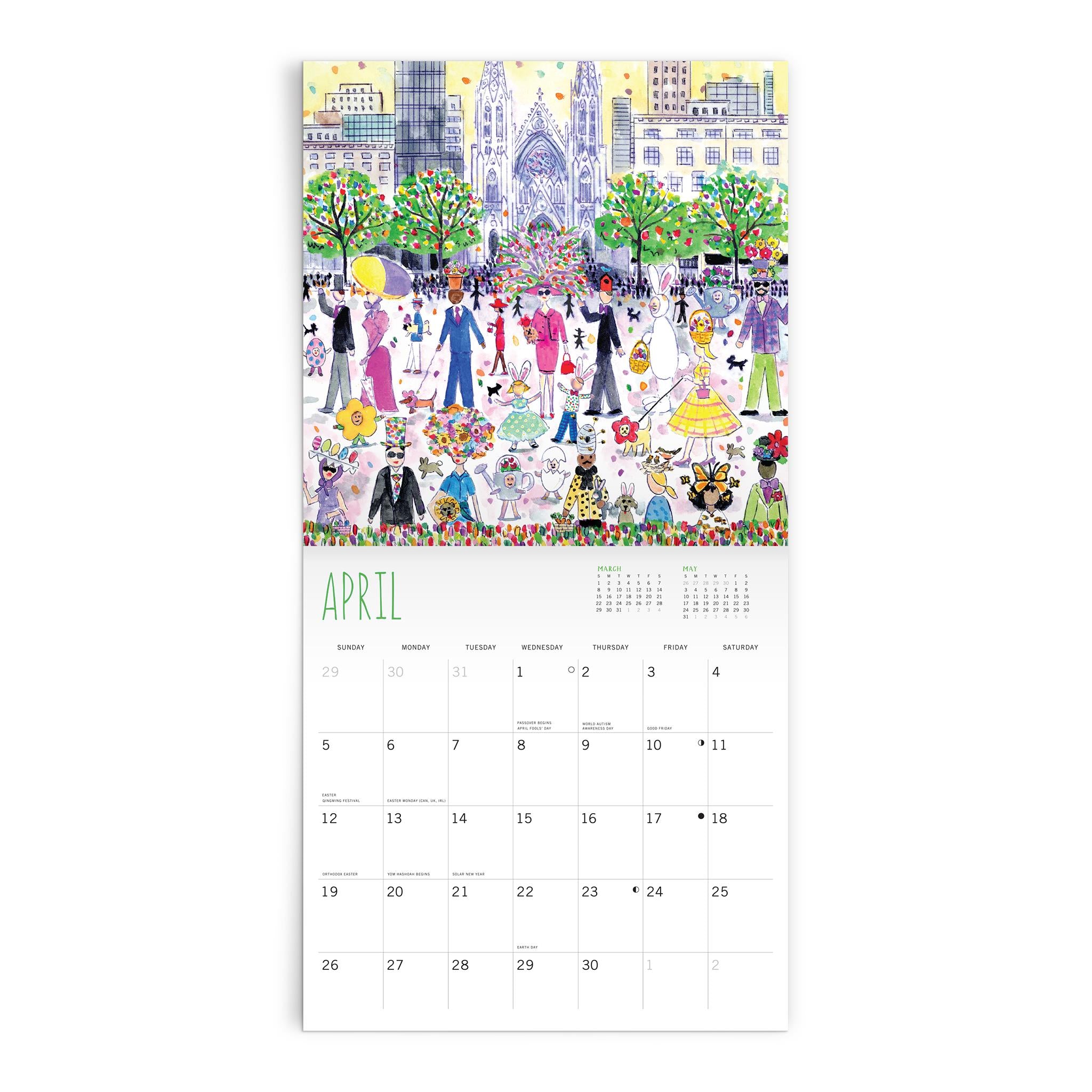 Calendrier mural classique Michael Storrings 2026 - Disponible uniquement en ligne