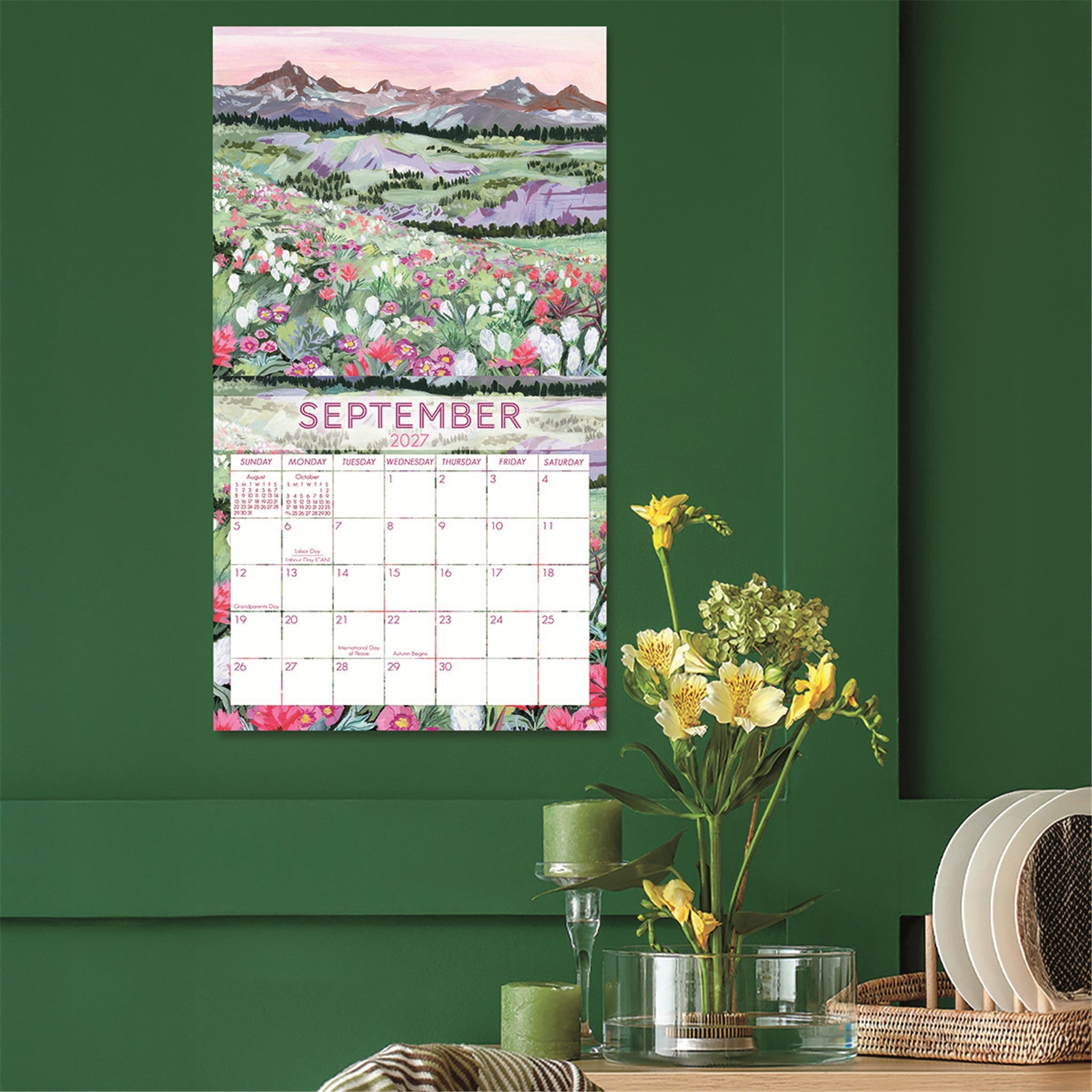 Explore 2027 Wall Calendar