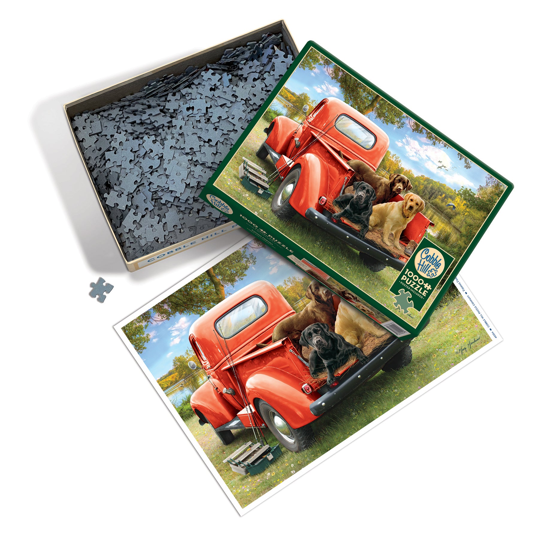 Puzzle exclusif Fishing Friends de 1000 pièces