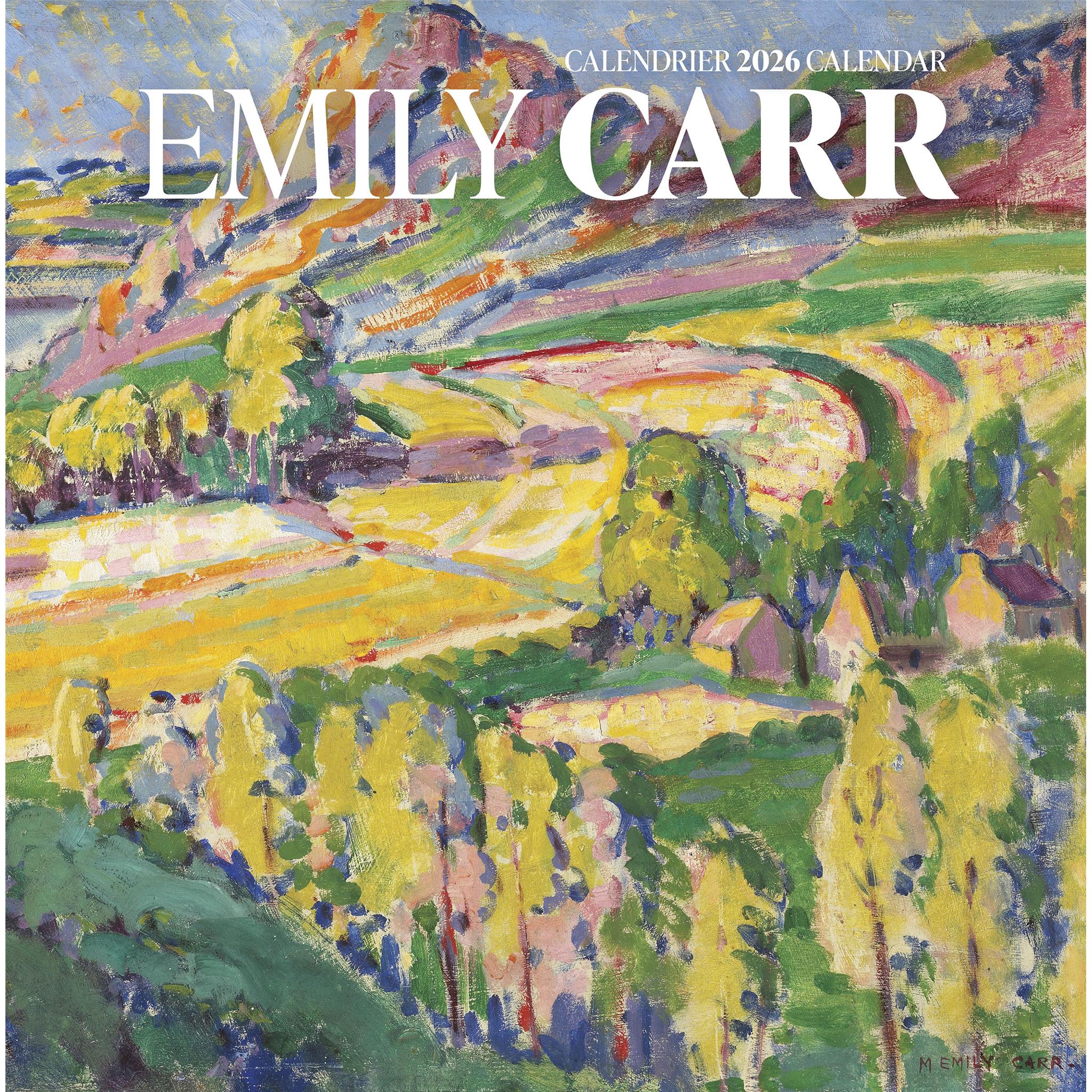 Calendrier mural Emily Carr 2026
