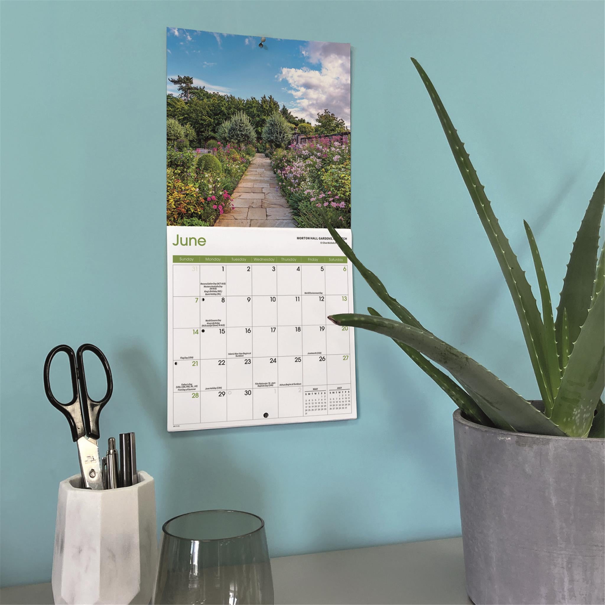 Gardens 2026 Mini Calendar