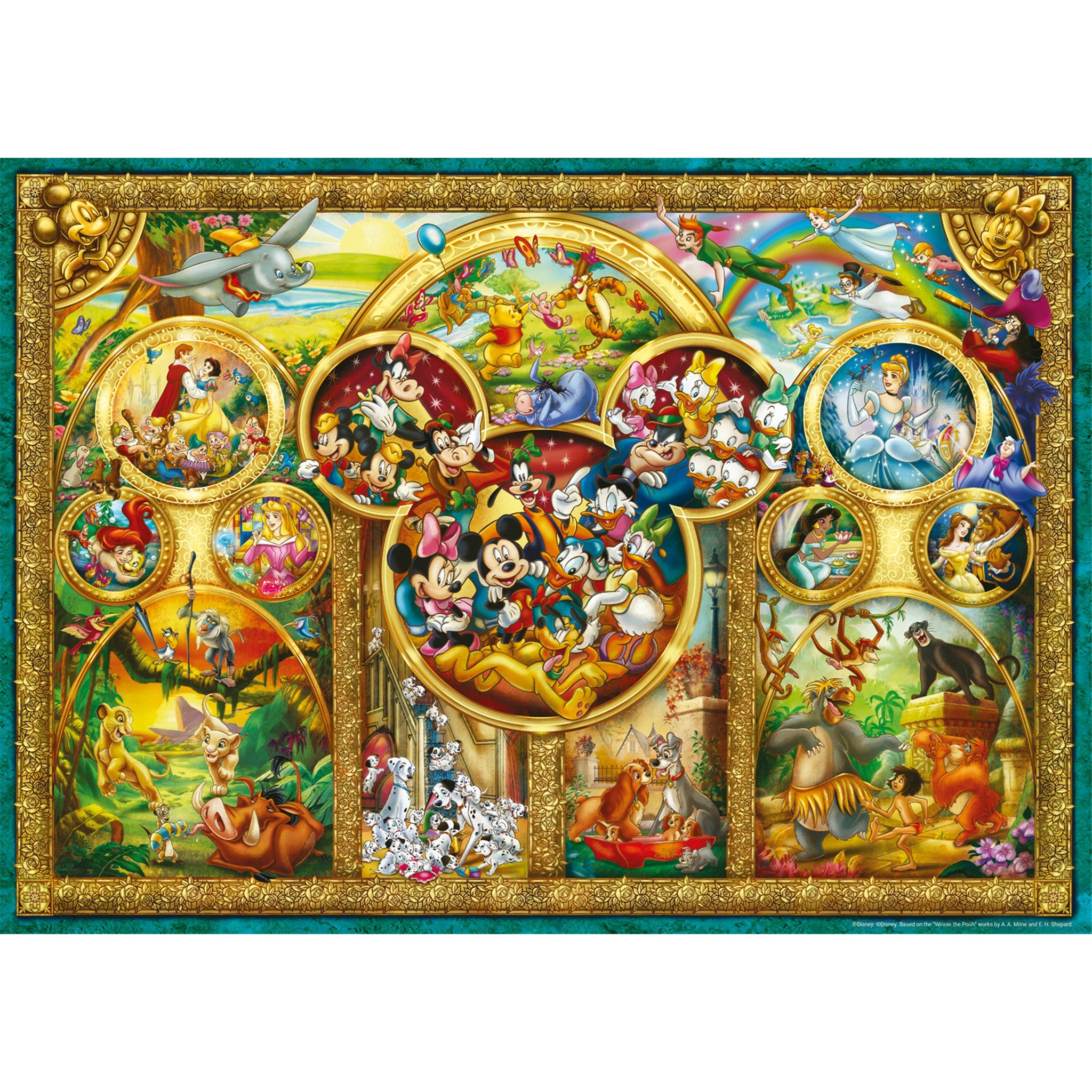 Les meilleurs thèmes Disney - Puzzle de 1000 pièces
