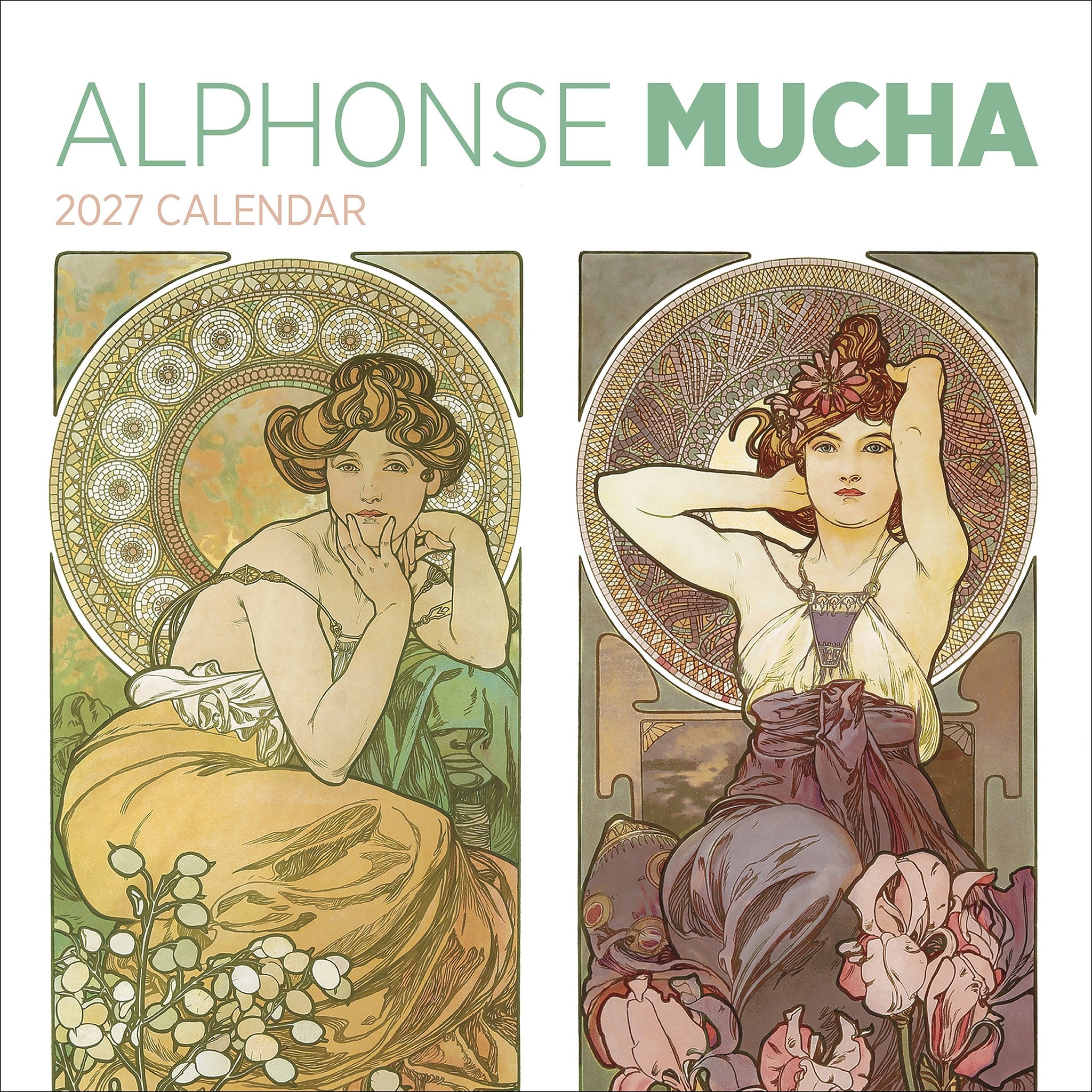 Calendrier Mural Alphonse Mucha 2027