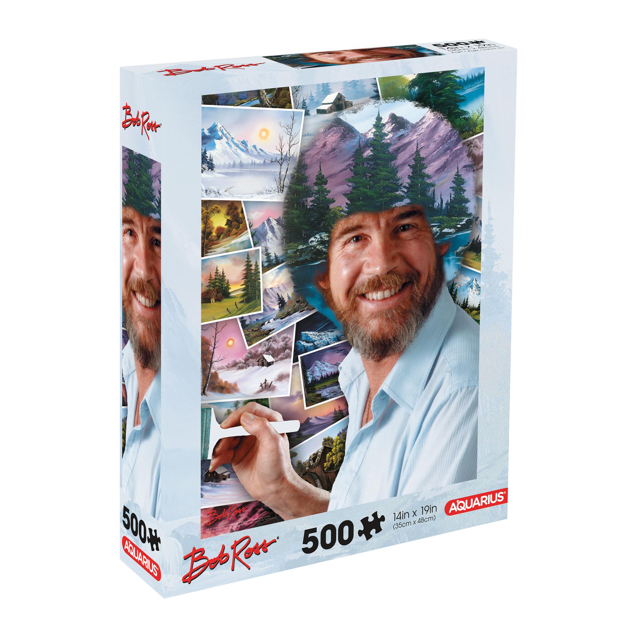 Puzzle Bob Ross Afro de 500 pièces