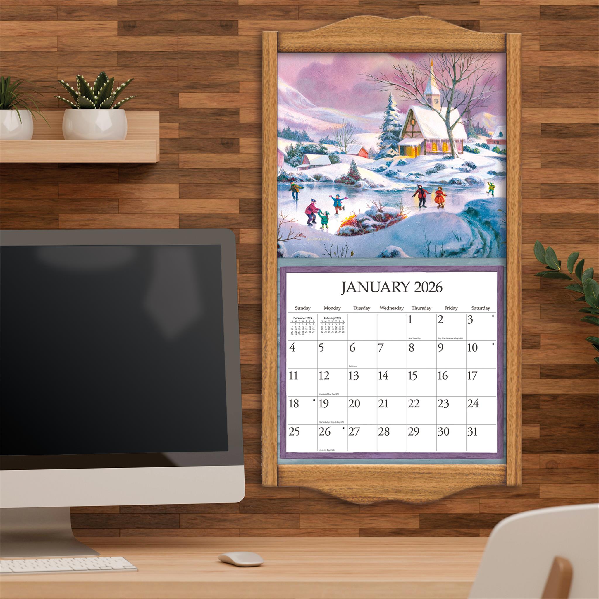 Simple Country 2026 Special Edition Wall Calendar with Print