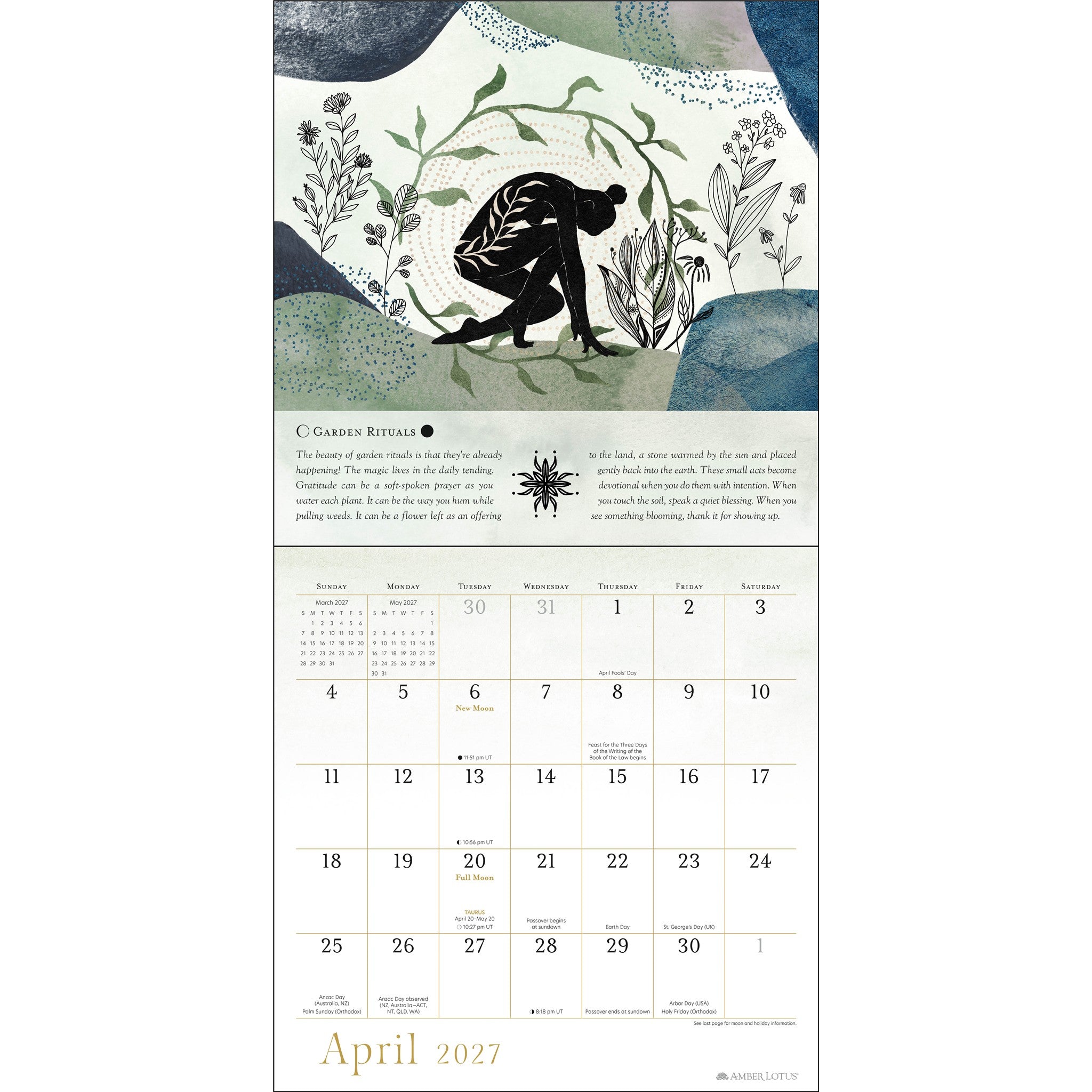 Calendrier mural L'Année de la Sorcière 2027