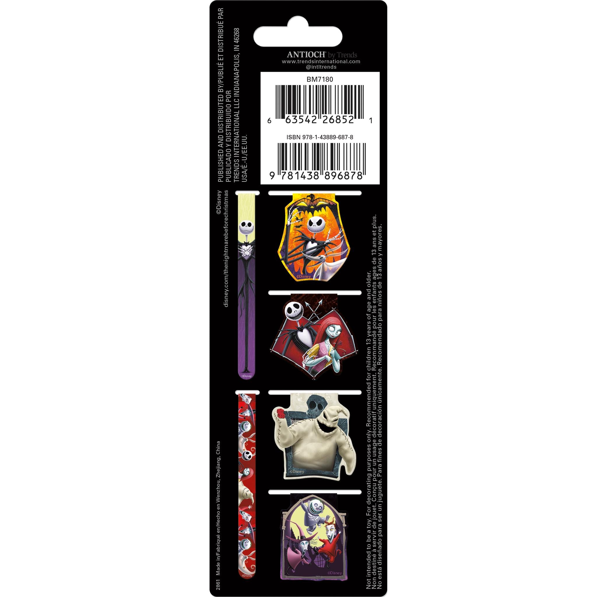 Extraits de pages de L'Étrange Noël de Monsieur Jack