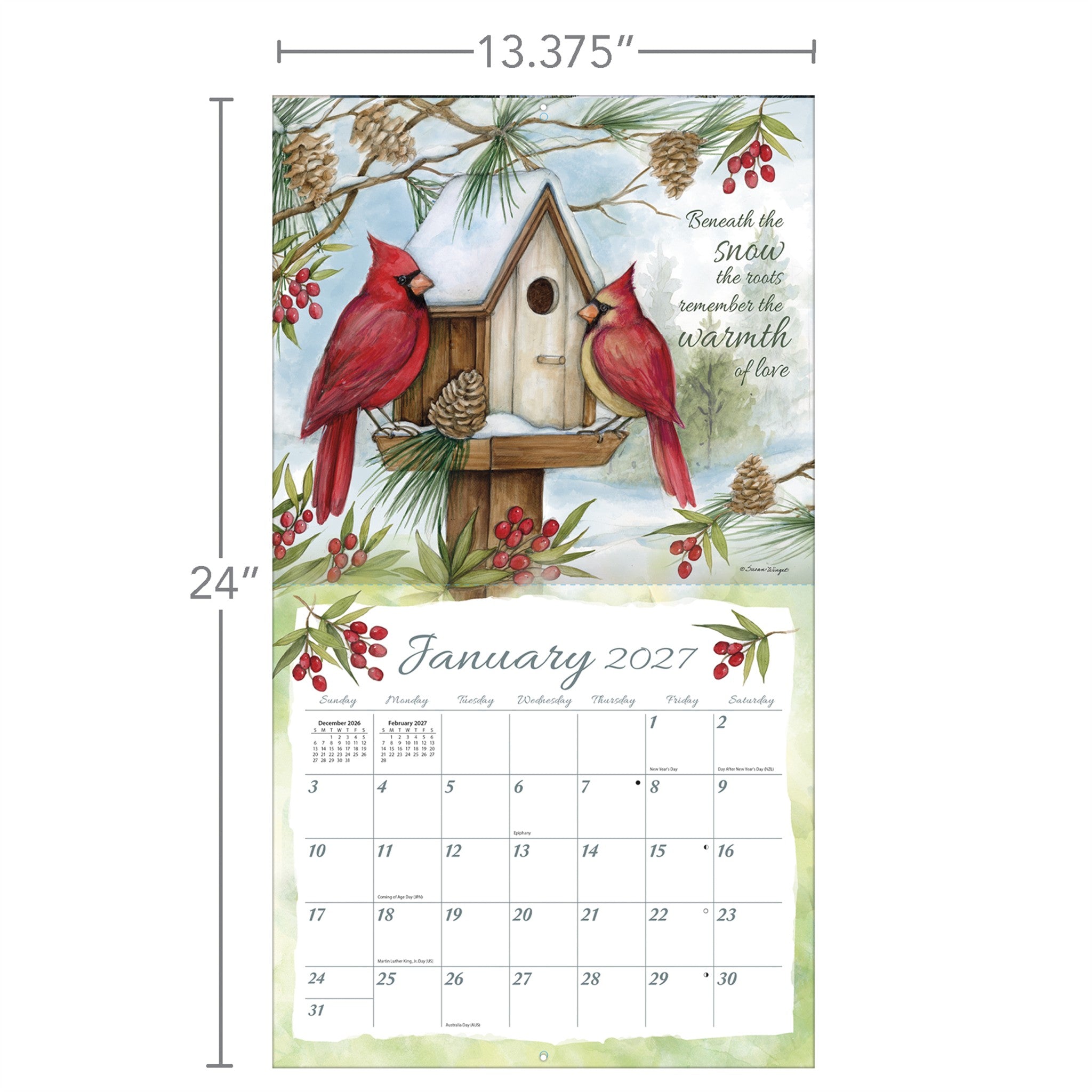 A Year Of Remembrance 2027 Wall Calendar - Online Only