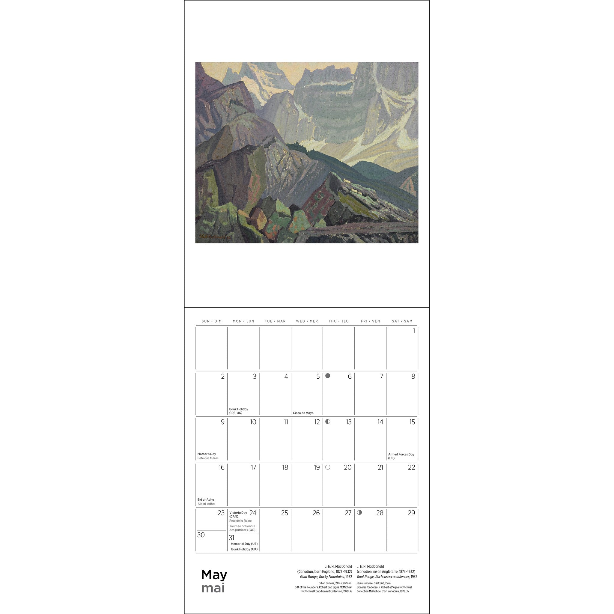 The Group of Seven 2027 Mini Calendar