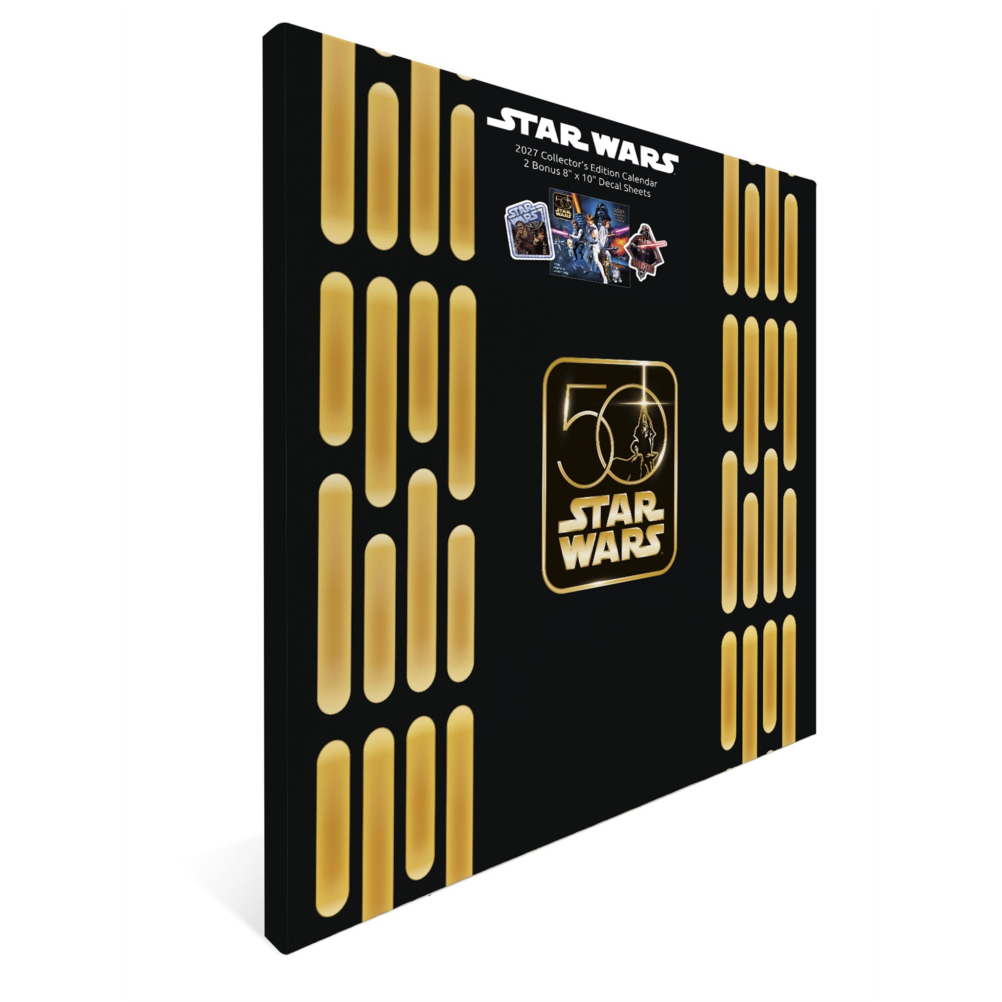 Star Wars 50th Anniversary Collector's Edition 2027 Wall Calendar