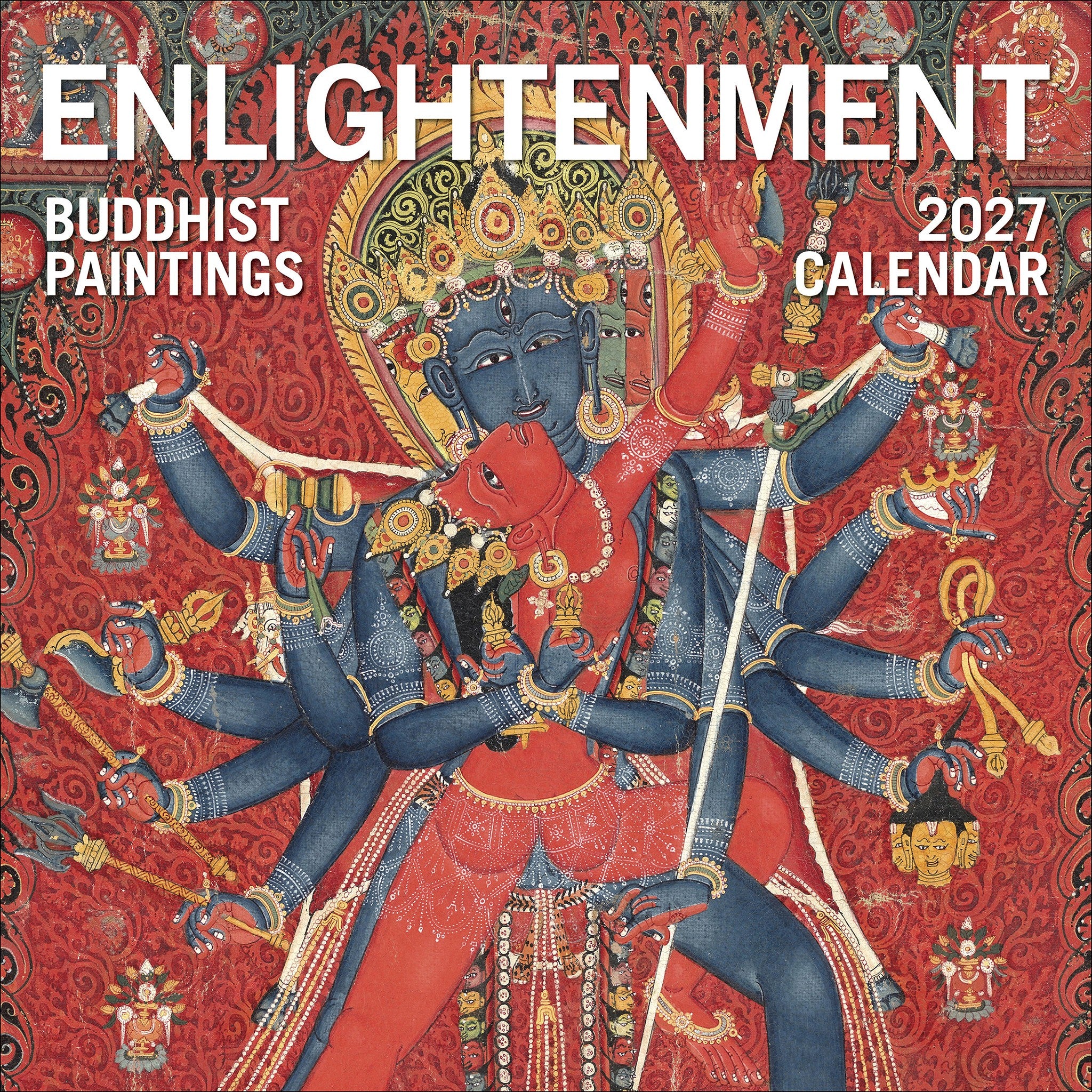 Enlightenment Buddhist Paintings 2027 Wall Calendar - Online Only