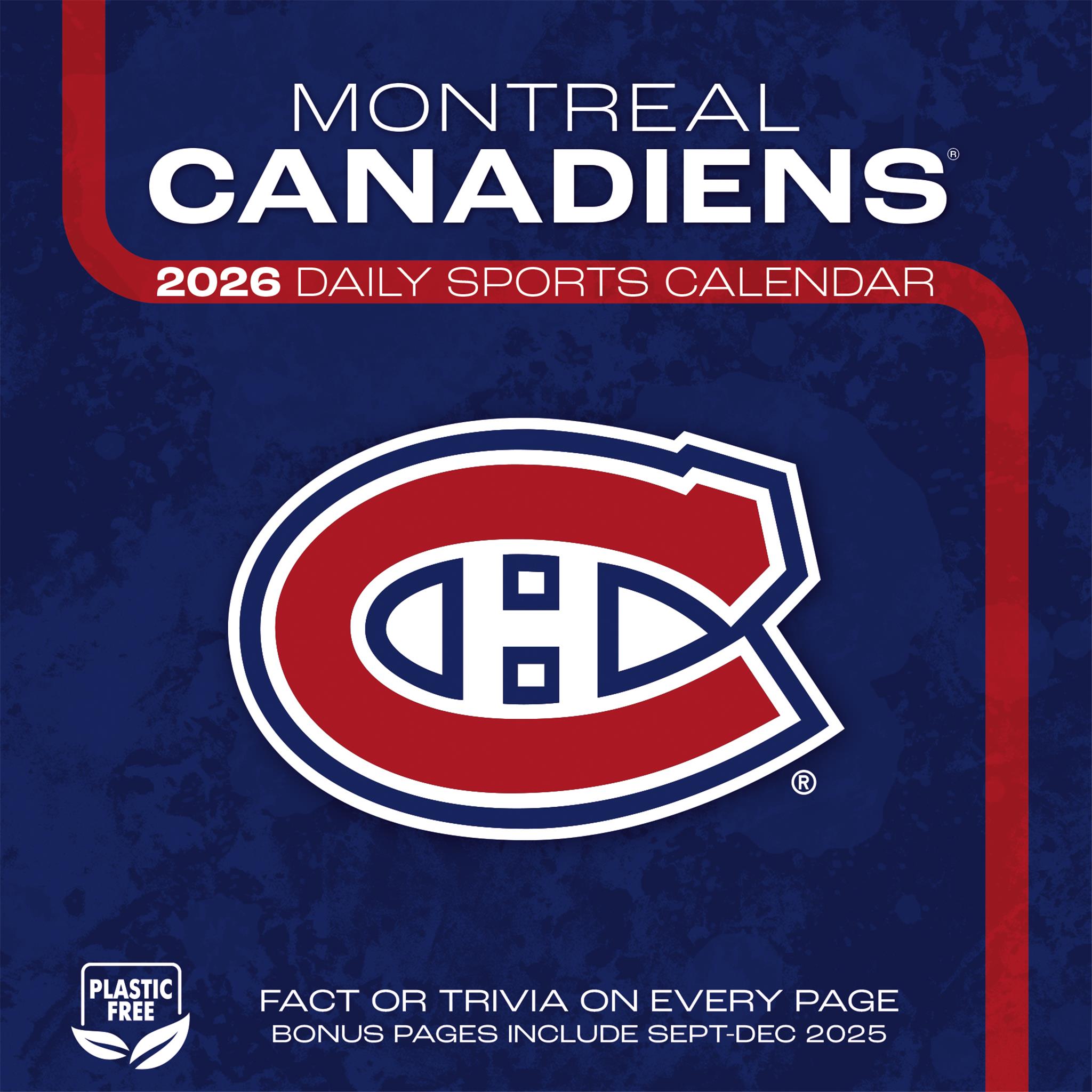 Calendrier des Canadiens de Montréal de la LNH 2026