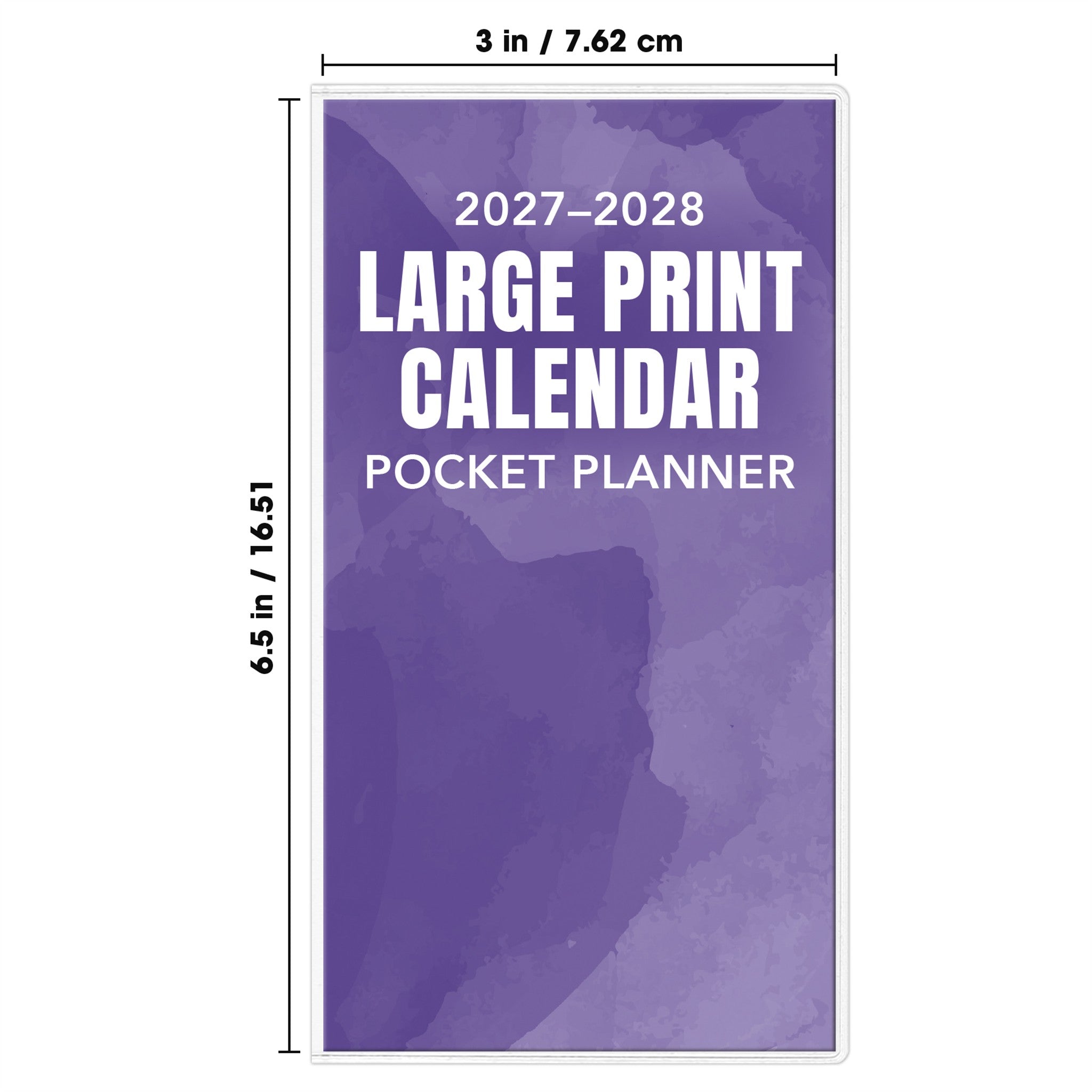 Large Print 2027-2028 2-Year Pocket Planner - Online Only