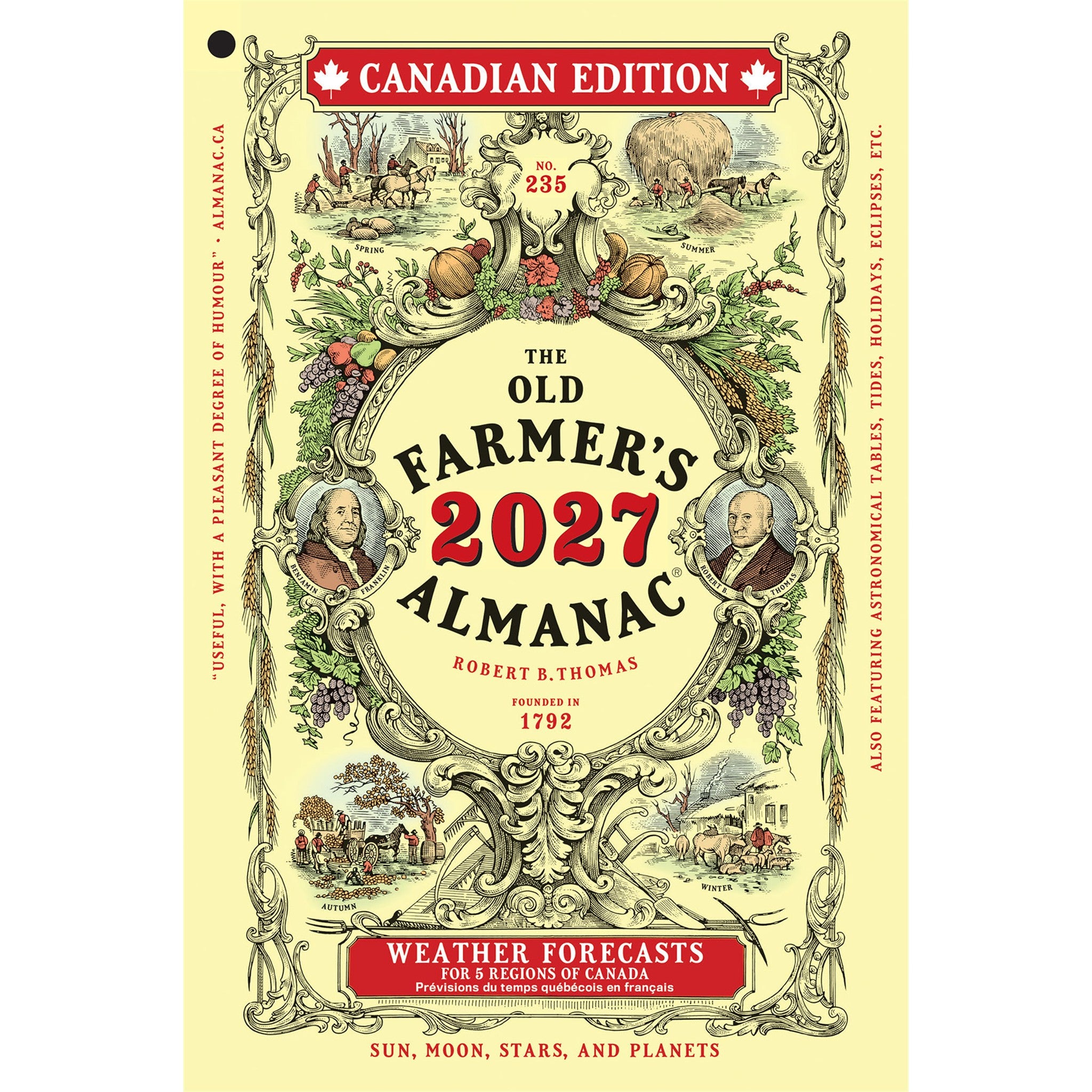 The Old Farmer's Almanac Canadian Edition 2027
